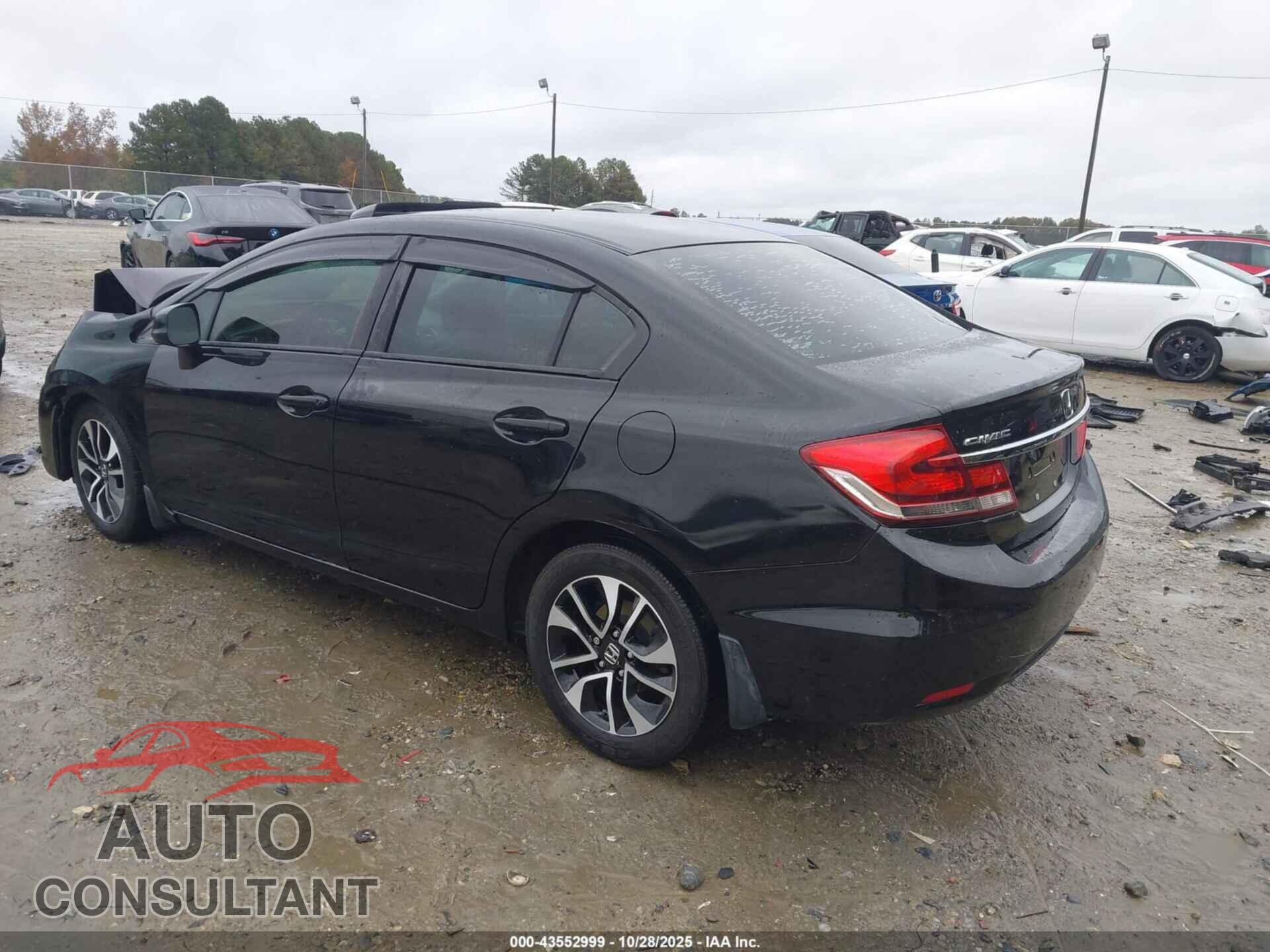 HONDA CIVIC 2013 - 19XFB2F87DE006842