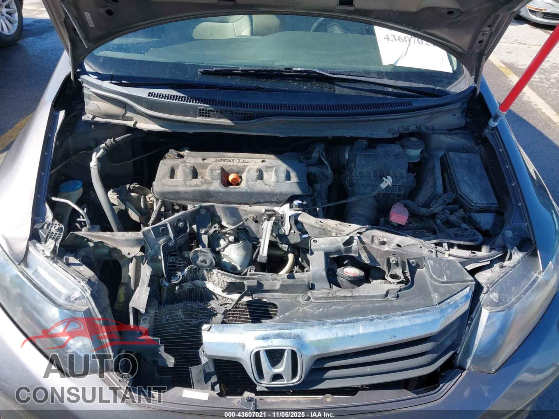 HONDA CIVIC 2012 - JHMFB2F50CS003443
