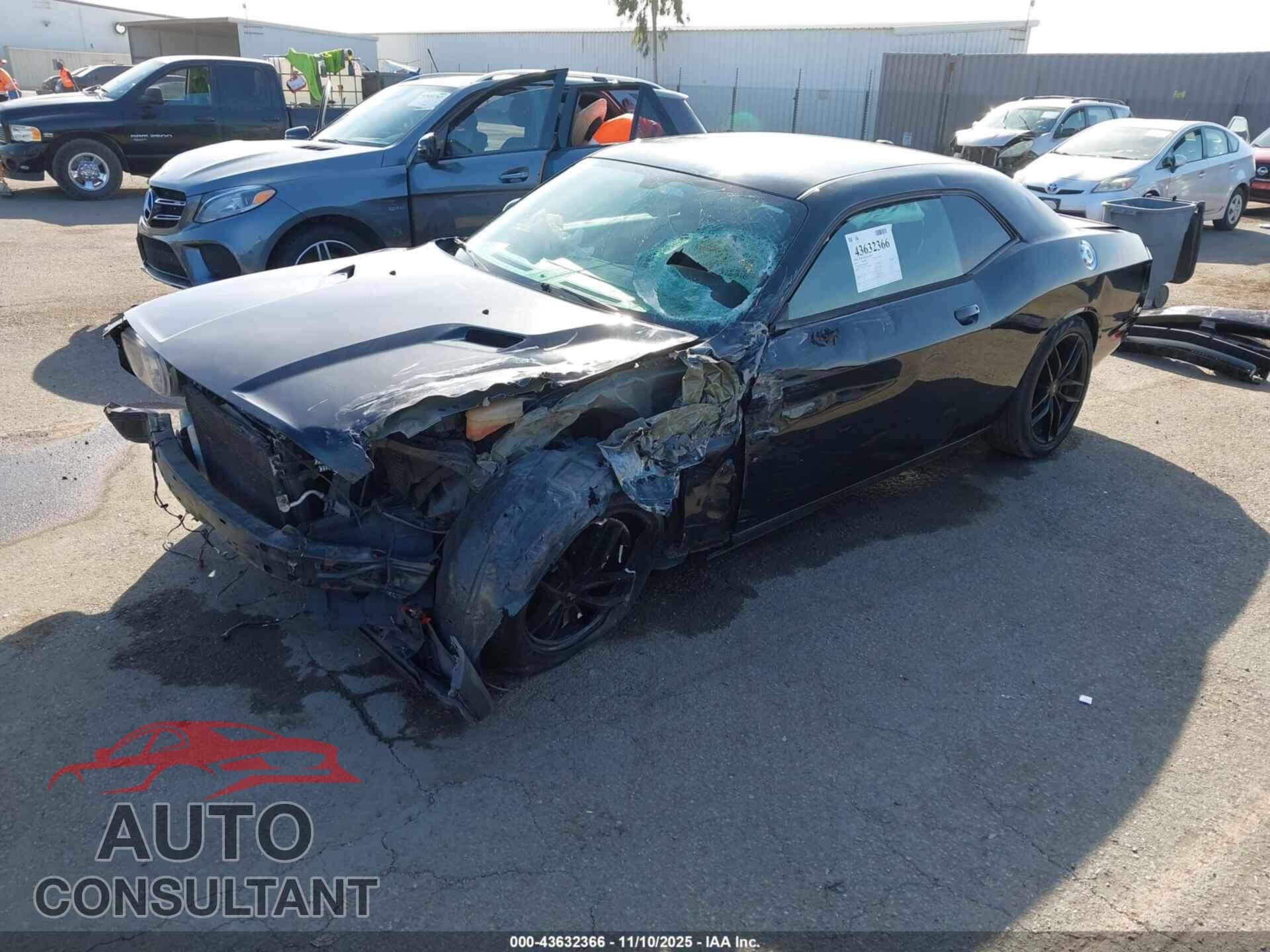 DODGE CHALLENGER 2013 - 2C3CDYAG8DH524563