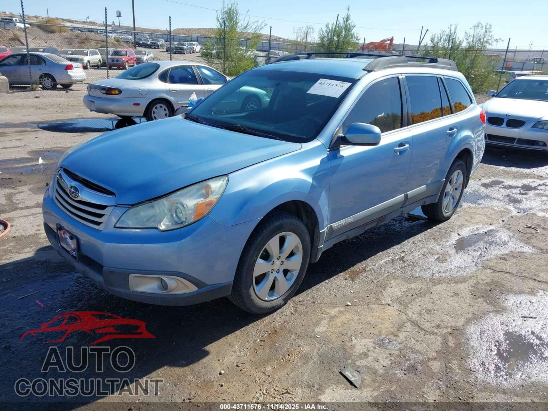 SUBARU OUTBACK 2012 - 4S4BRCCC1C3253154
