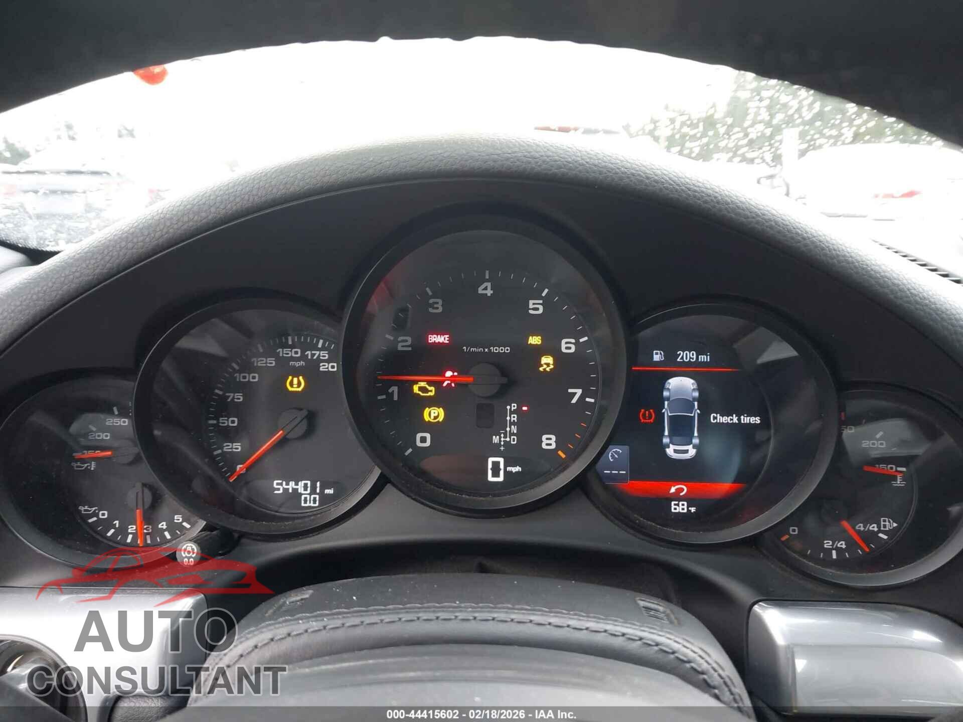PORSCHE 911 2018 - WP0CB2A93JS147239