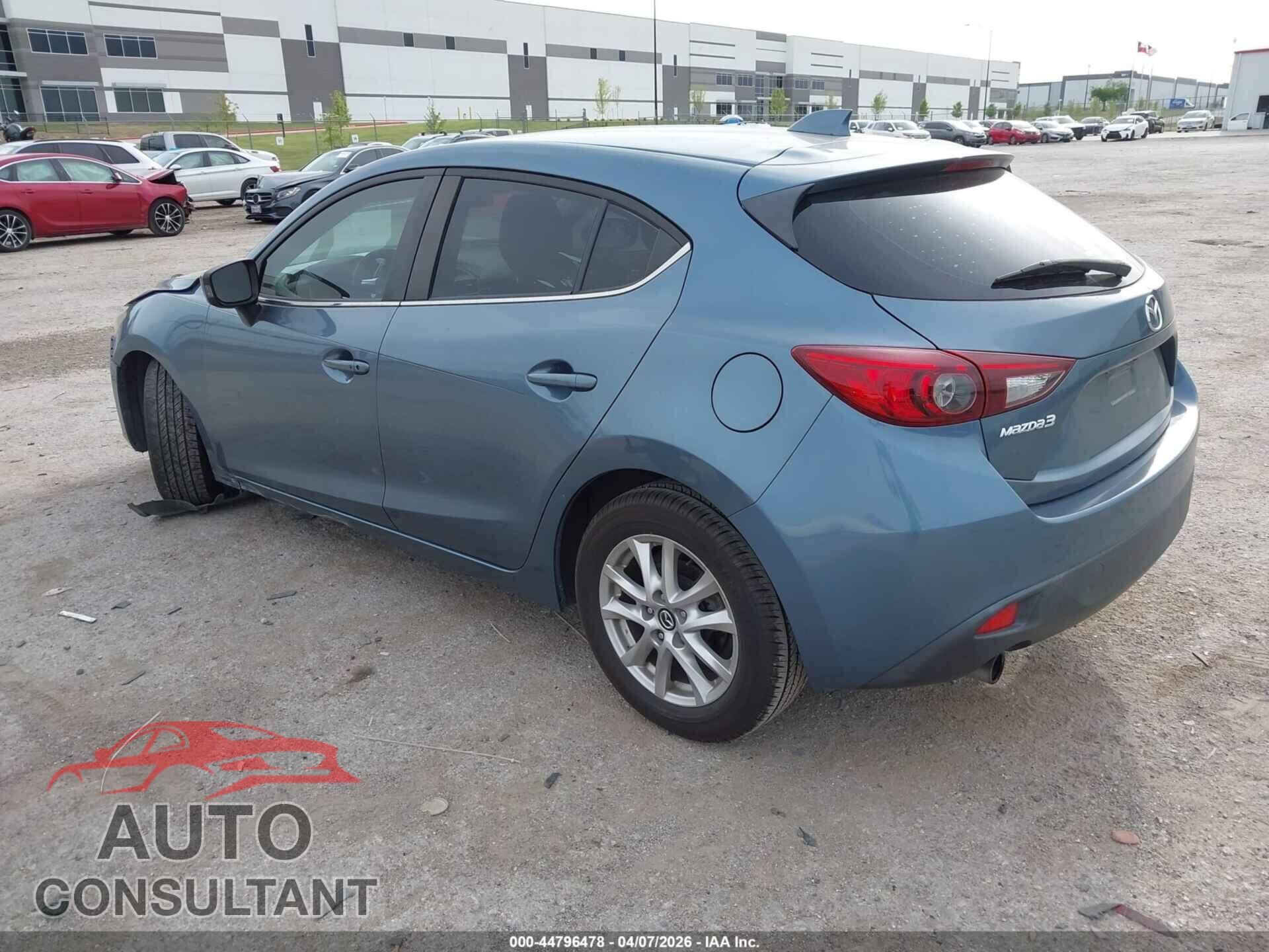 MAZDA MAZDA3 2014 - JM1BM1M74E1204554