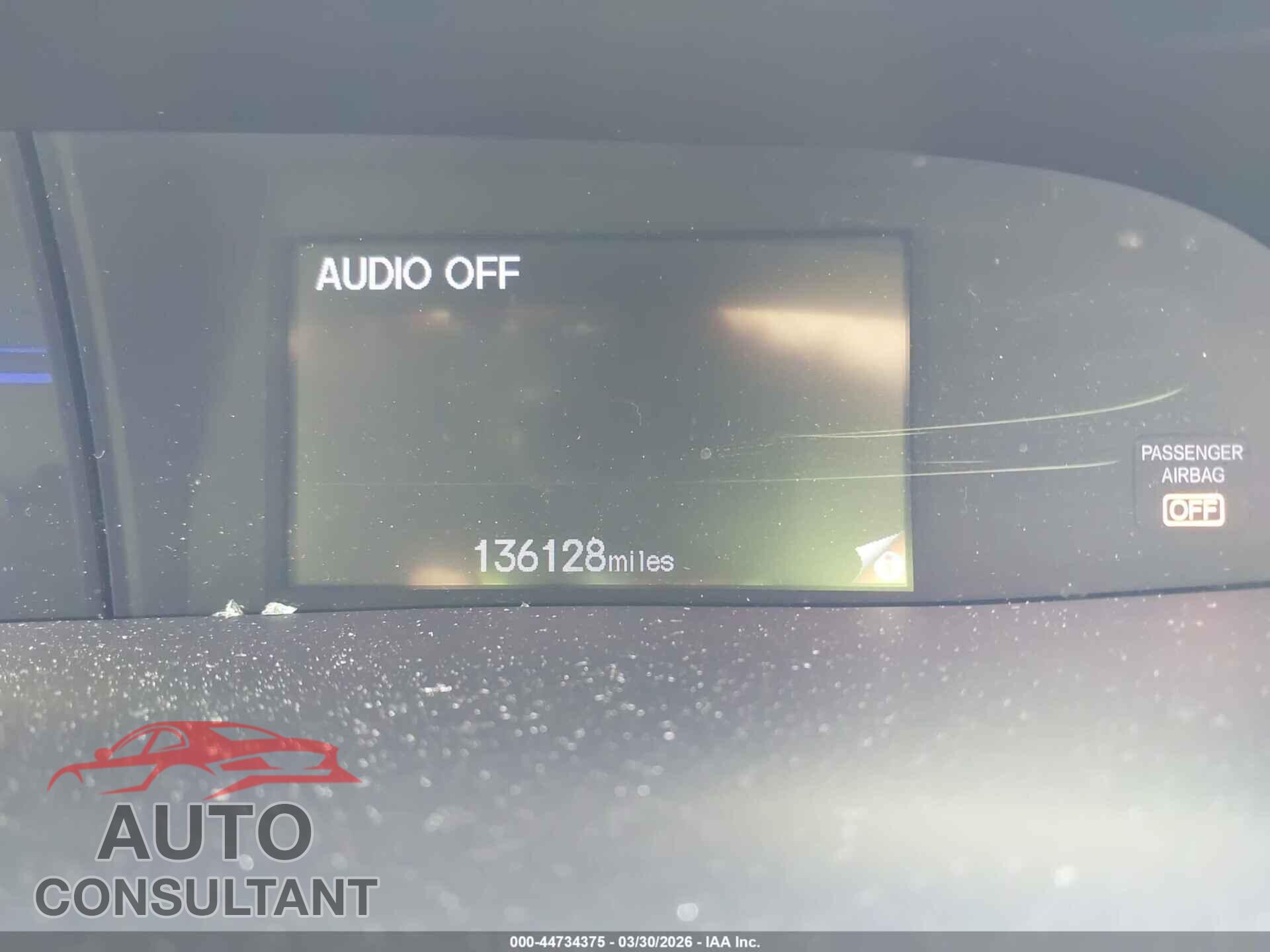 HONDA CIVIC 2012 - 2HGFB2F65CH554048