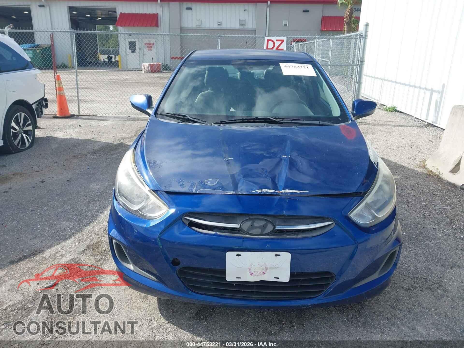 HYUNDAI ACCENT 2016 - KMHCT4AE7GU983473