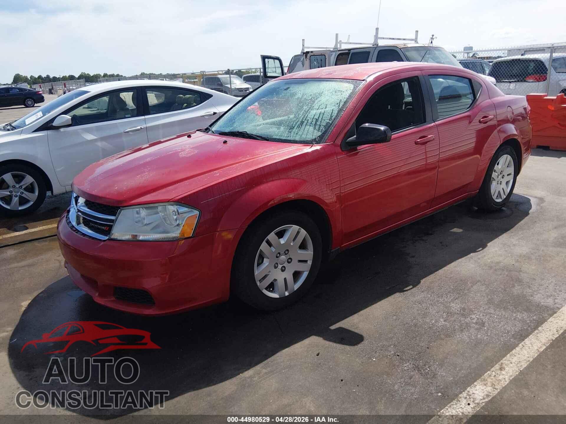 DODGE AVENGER 2012 - 1C3CDZAB9CN201428