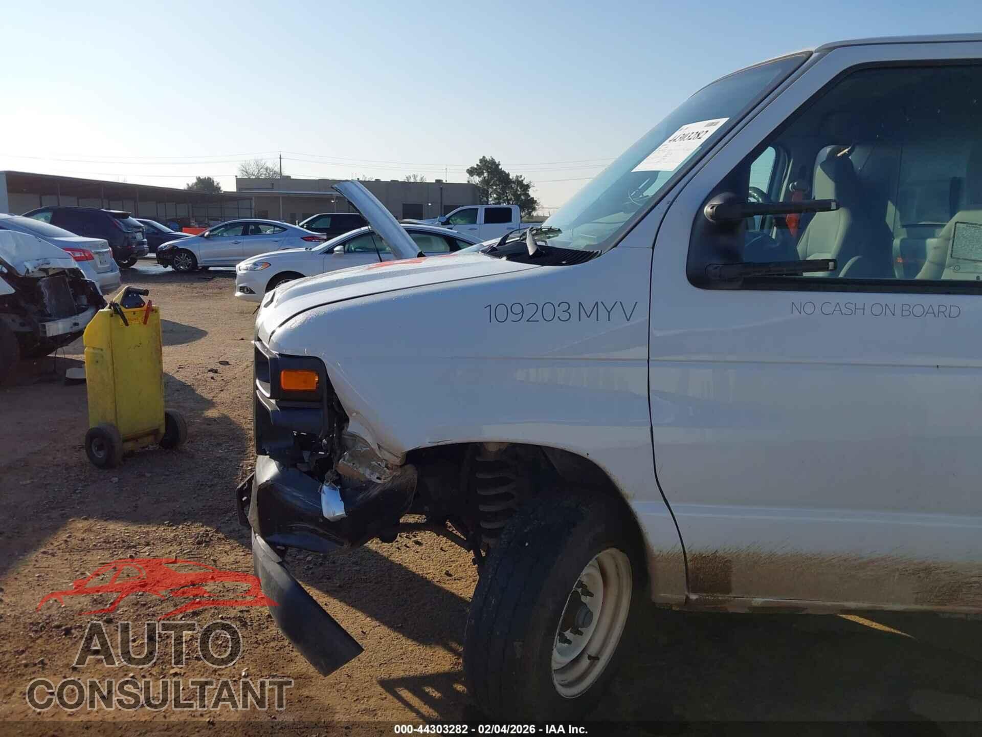 FORD E-150 2010 - 1FTNE1EW6ADA91196