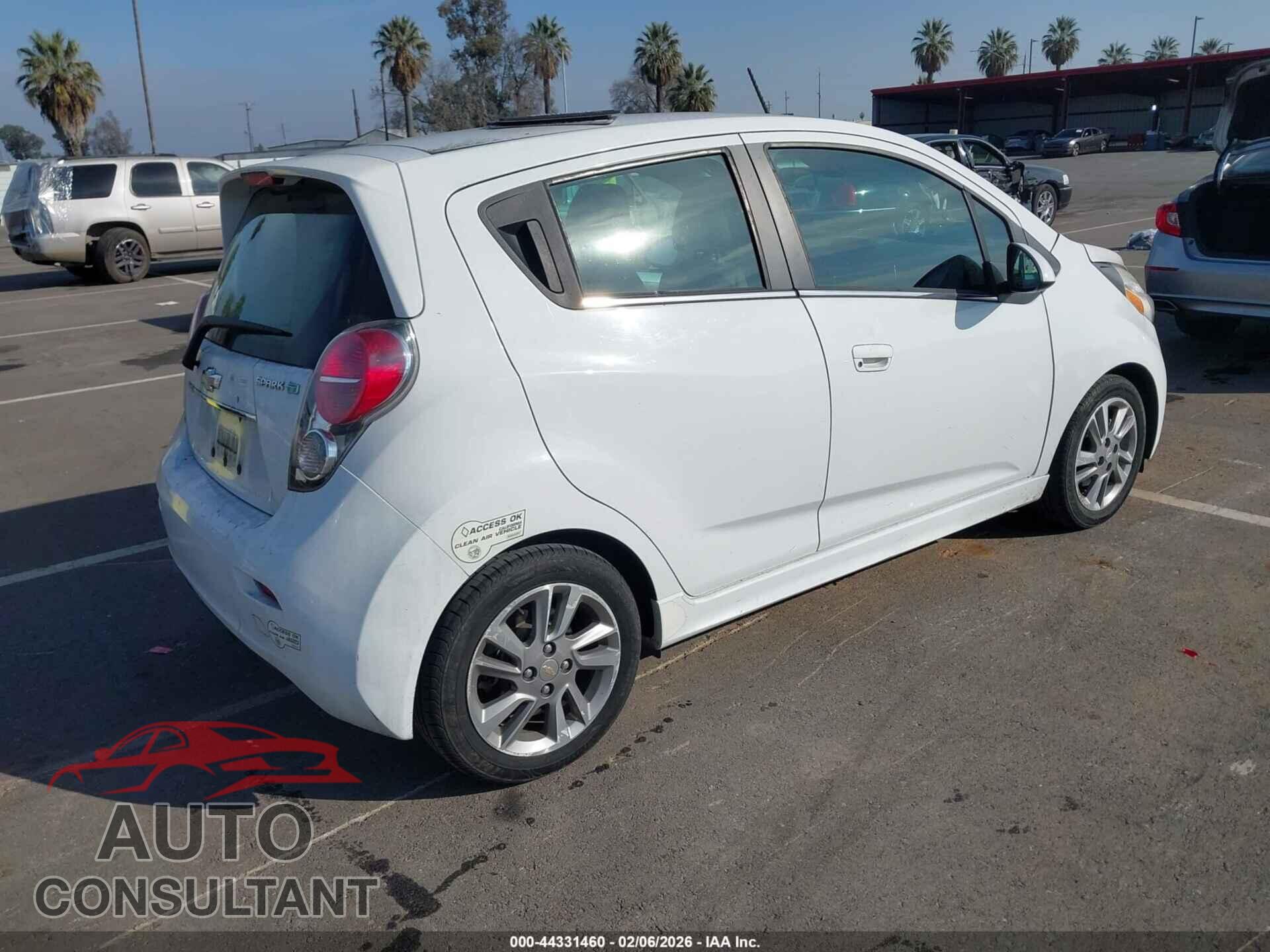 CHEVROLET SPARK EV 2014 - KL8CL6S02EC430454