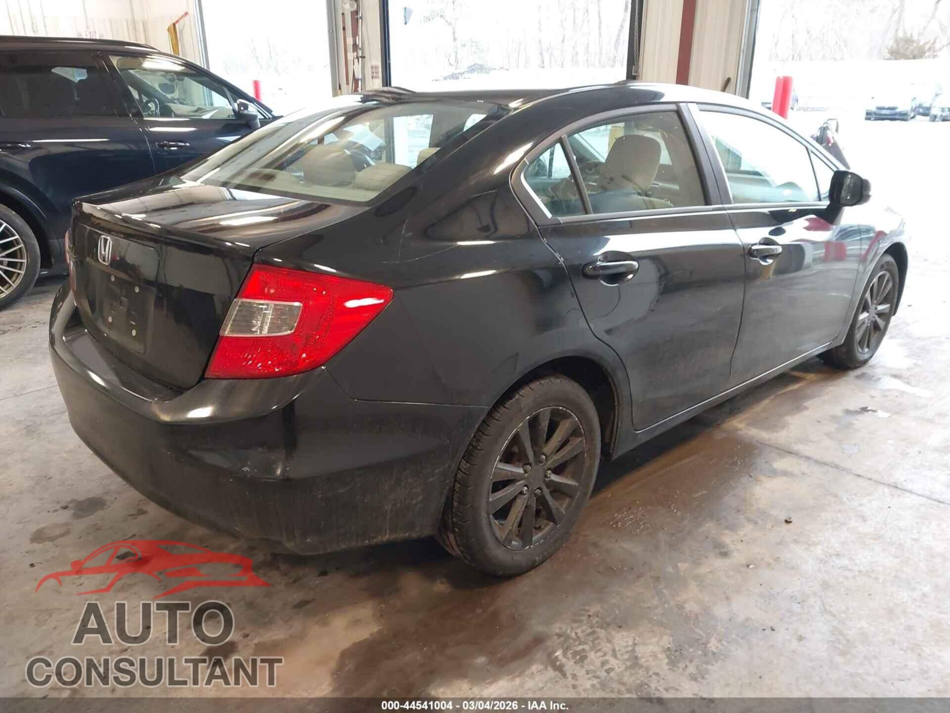HONDA CIVIC 2012 - 2HGFB2F81CH310186