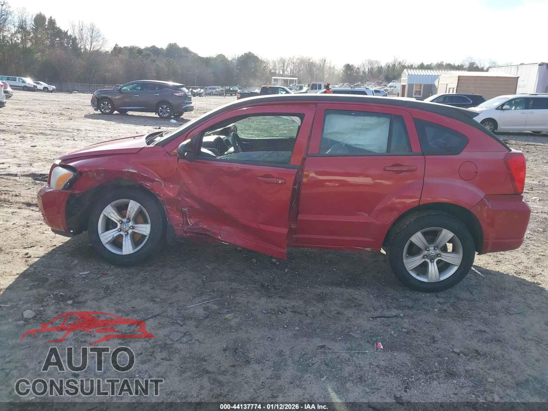 DODGE CALIBER 2012 - 1C3CDWDA7CD536873