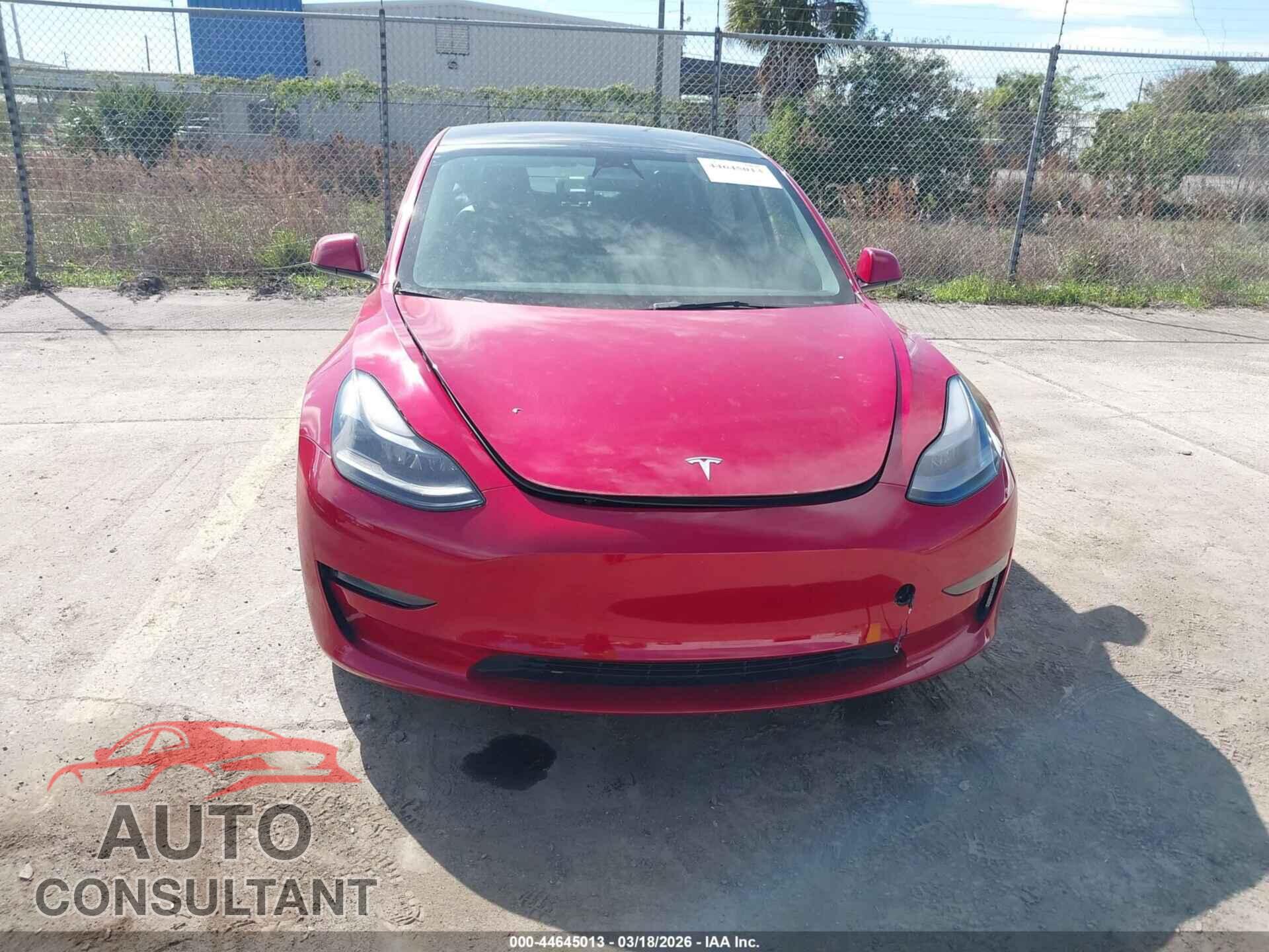 TESLA MODEL 3 2023 - 5YJ3E1EA1PF433652