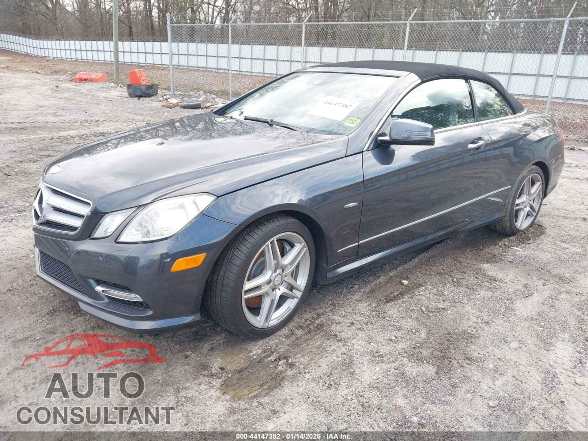 MERCEDES-BENZ E 550 2012 - WDDKK7DF6CF152267