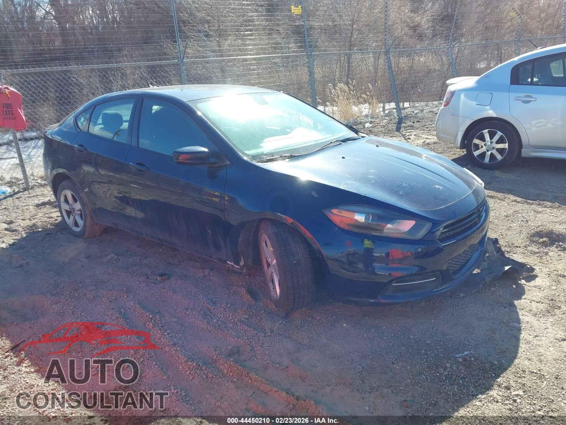 DODGE DART 2016 - 1C3CDFBBXGD605587