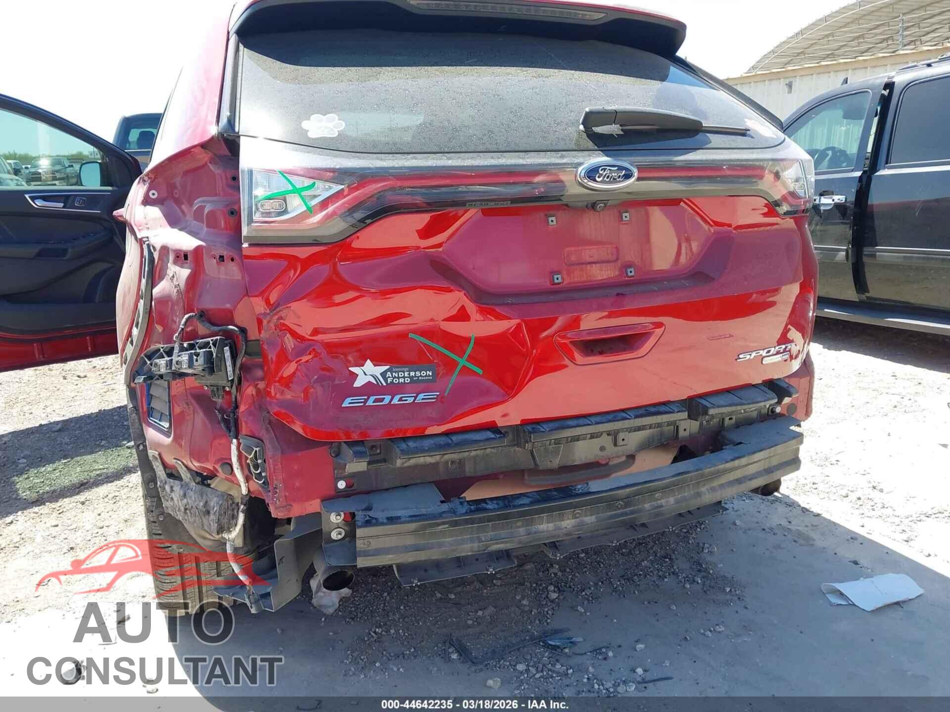 FORD EDGE 2017 - 2FMPK4AP3HBC68459
