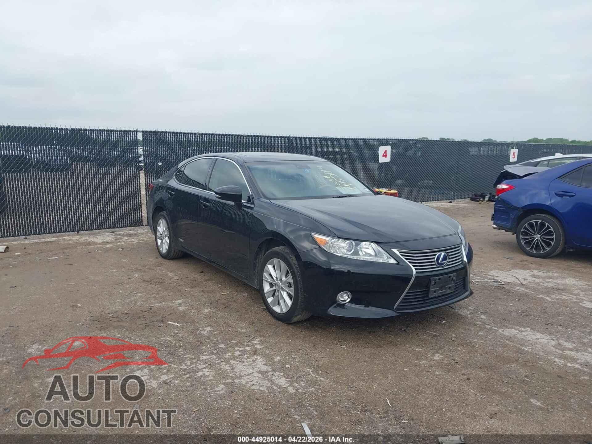 LEXUS ES 300H 2014 - JTHBW1GG9E2044864