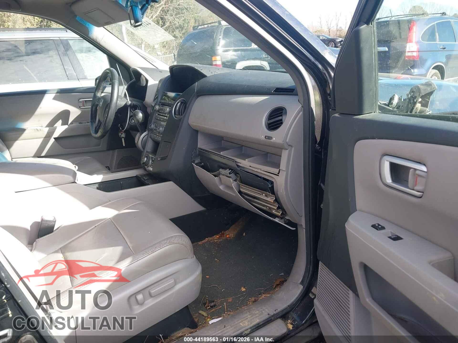 HONDA PILOT 2013 - 5FNYF4H92DB062664