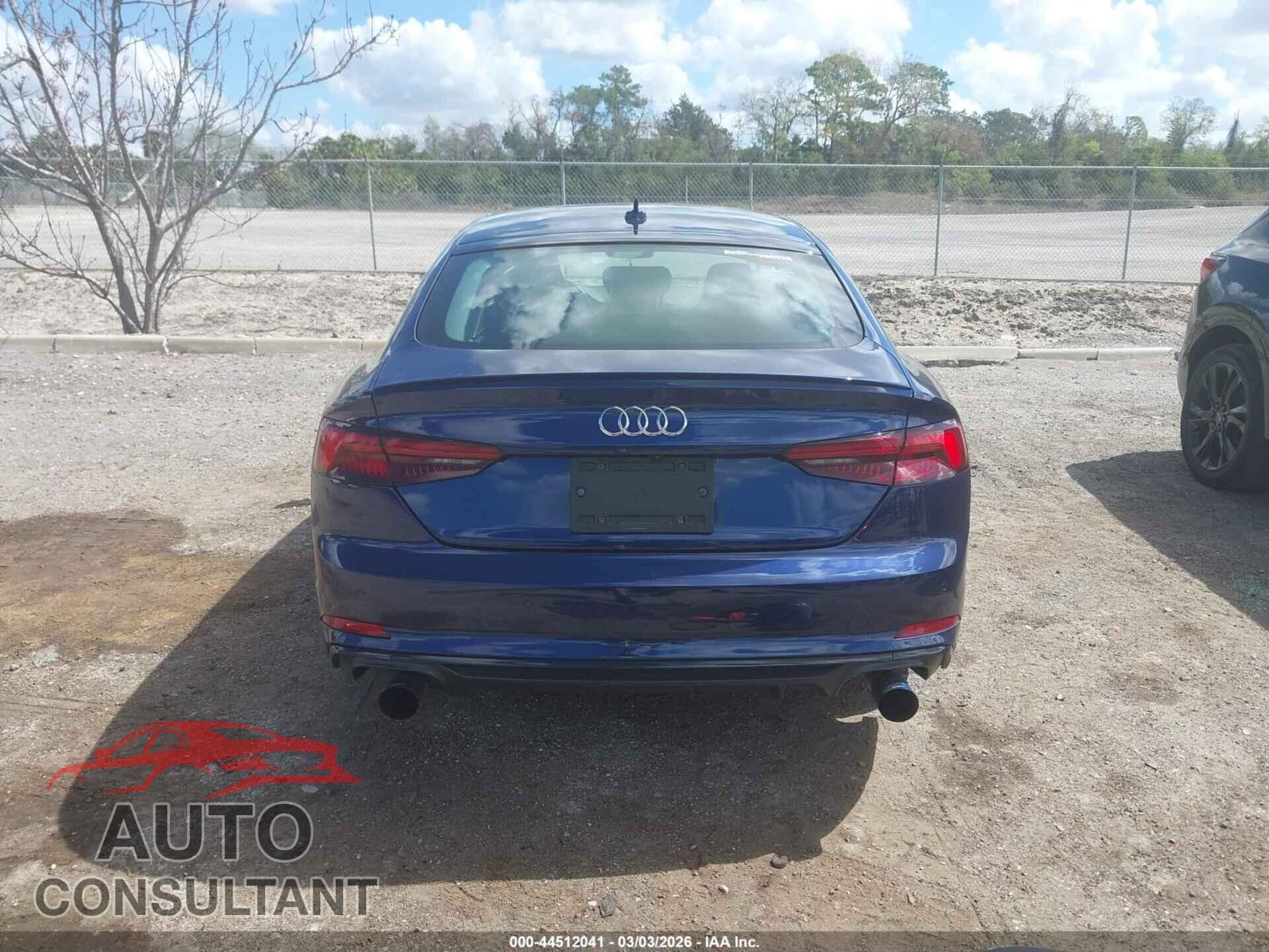 AUDI S5 2019 - WAUC4CF5XKA058455