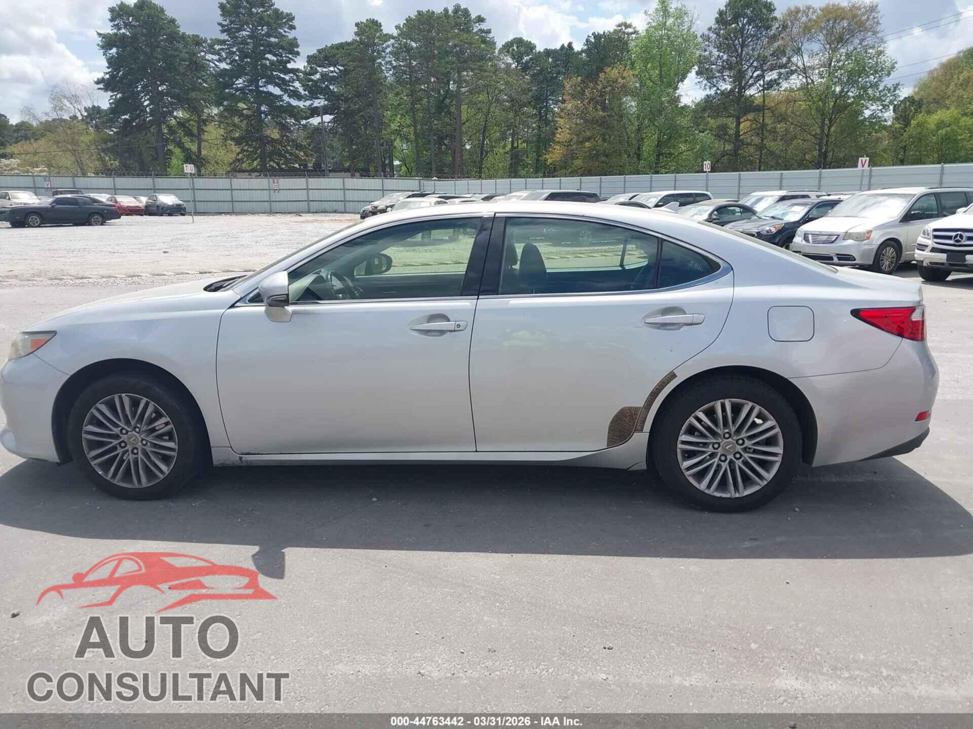 LEXUS ES 350 2013 - JTHBK1GG3D2023406