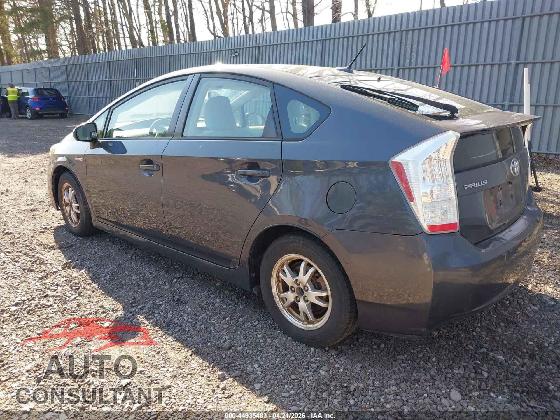 TOYOTA PRIUS 2011 - JTDKN3DU2B0280595