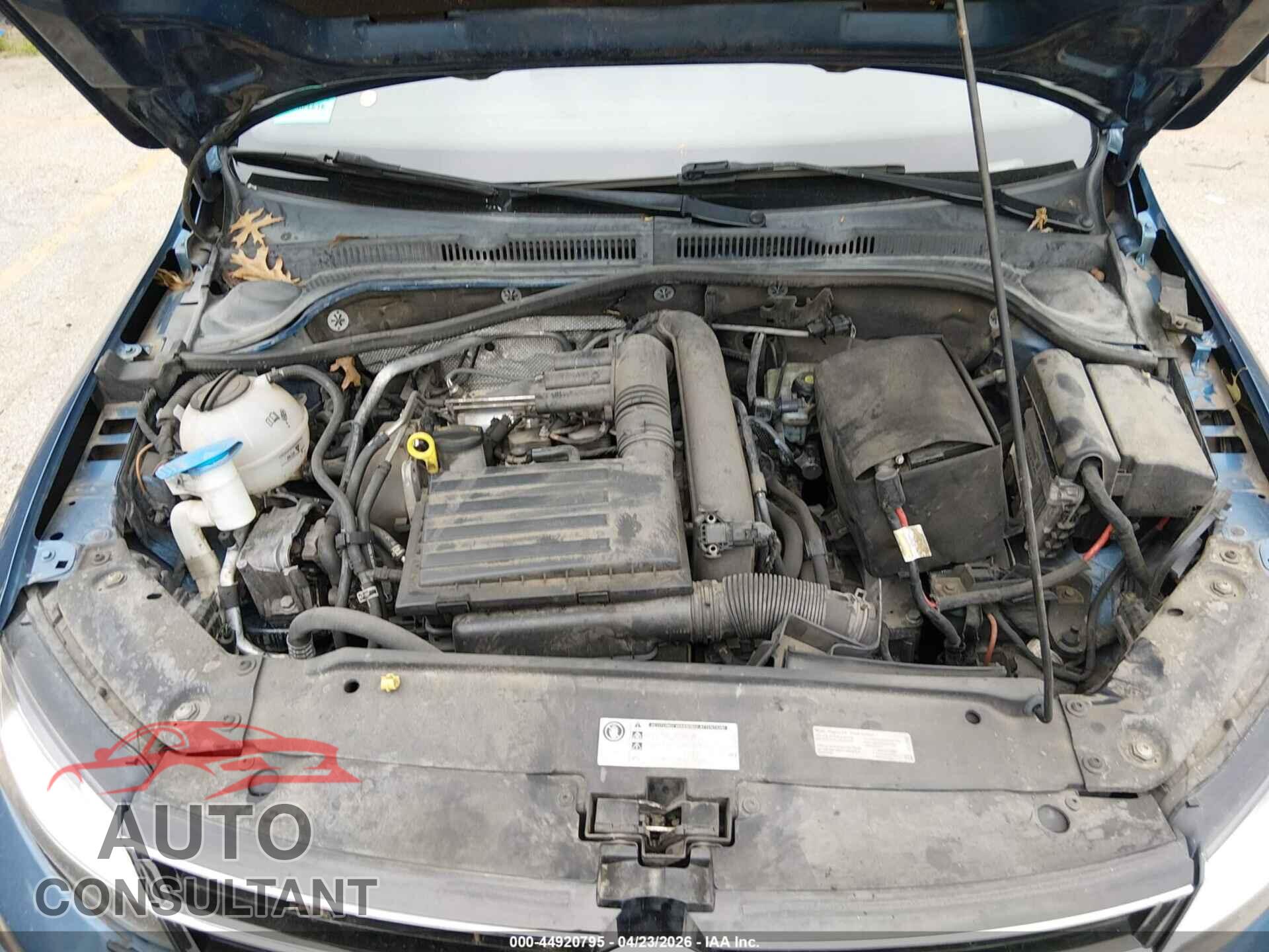 VOLKSWAGEN JETTA 2017 - 3VWDB7AJ9HM297089