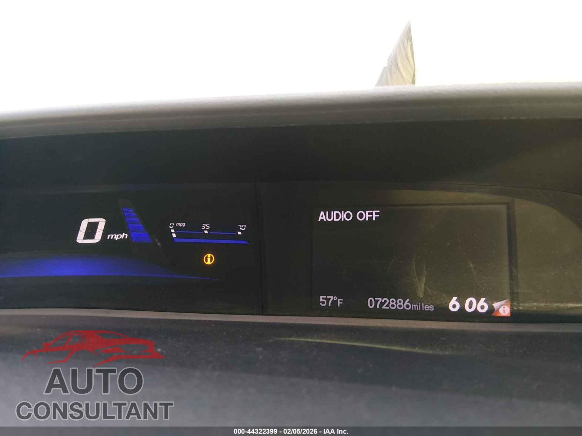 HONDA CIVIC 2015 - 19XFB2F81FE044442