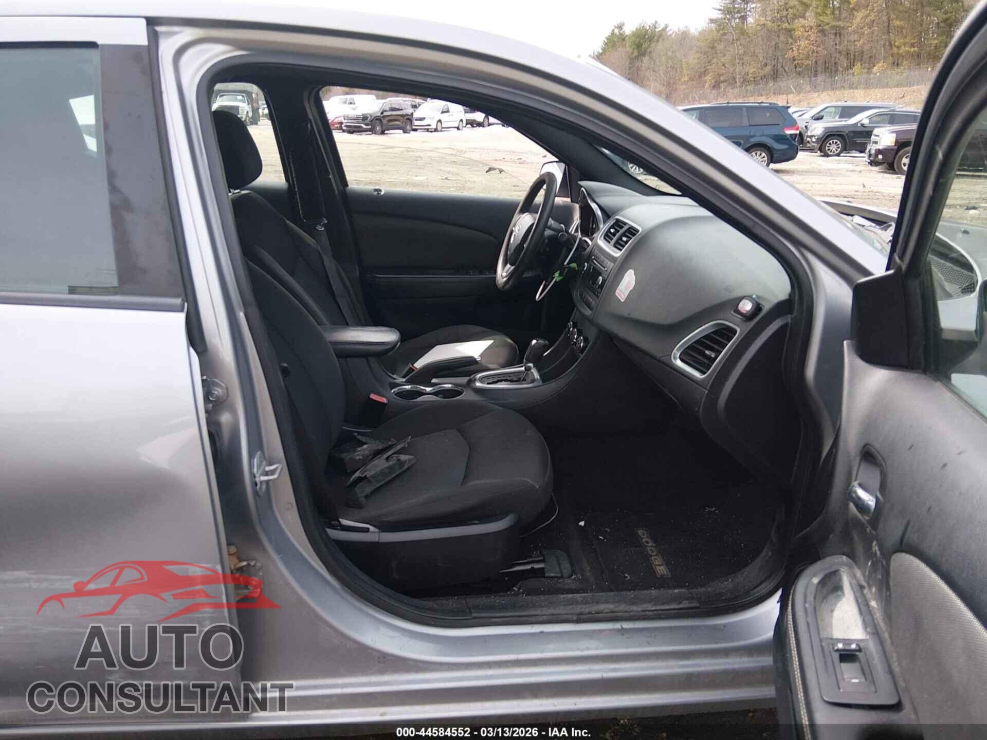 DODGE AVENGER 2013 - 1C3CDZAB0DN594298
