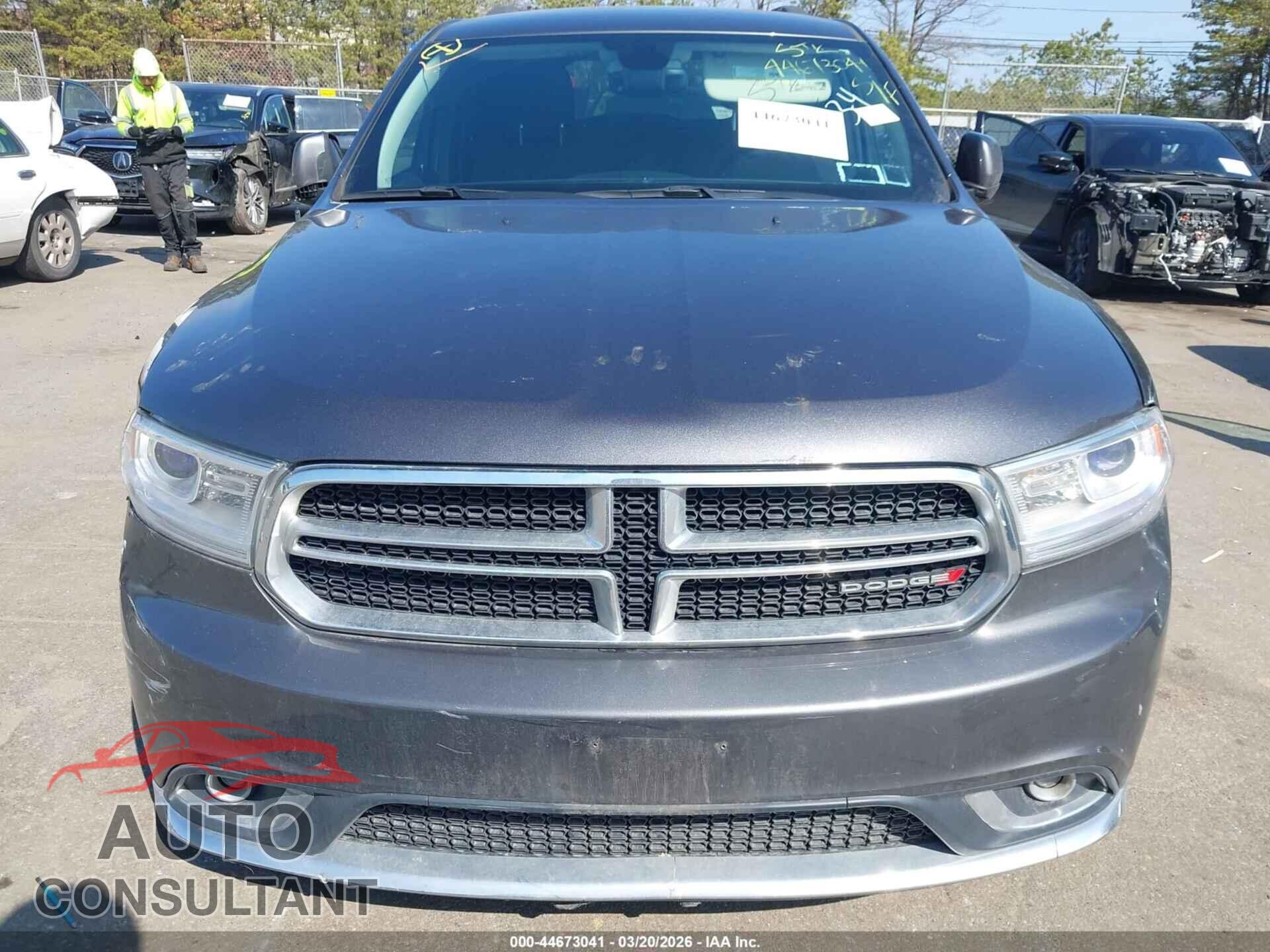 DODGE DURANGO 2017 - 1C4RDJAG0HC961138