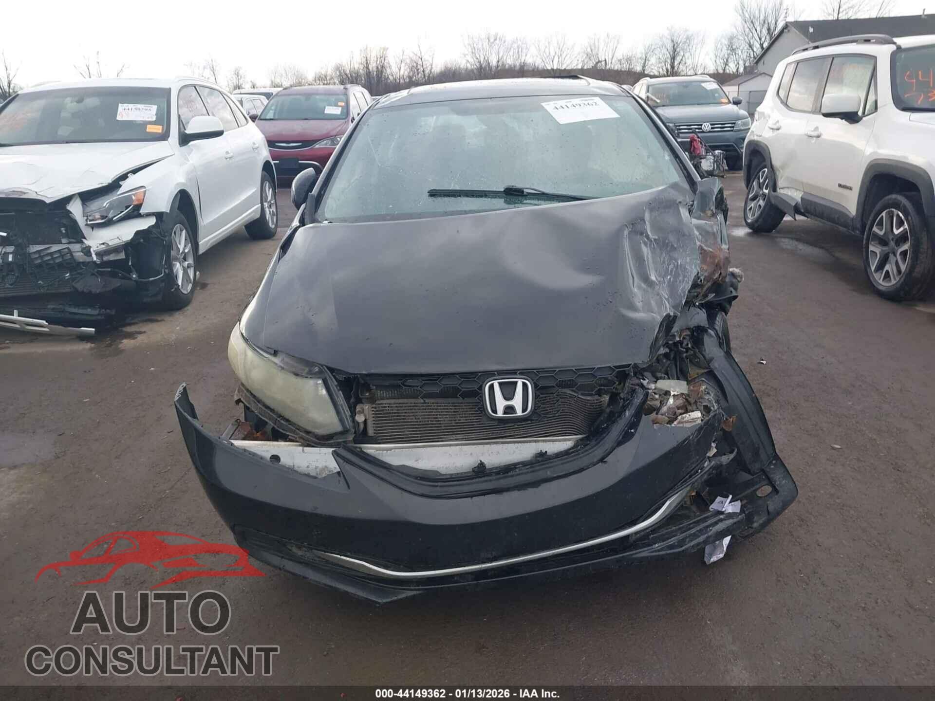 HONDA CIVIC 2013 - 19XFB2F87DE029943