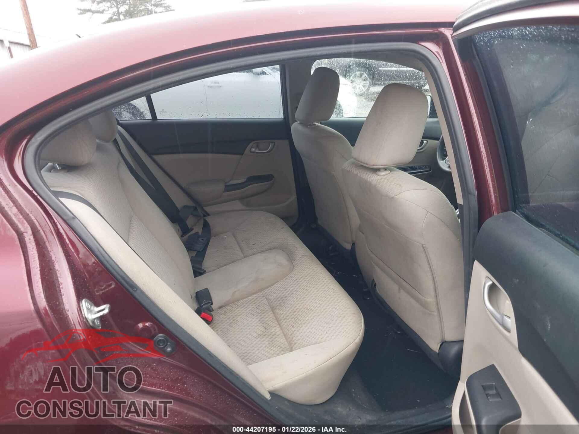 HONDA CIVIC 2014 - 19XFB2F55EE213530