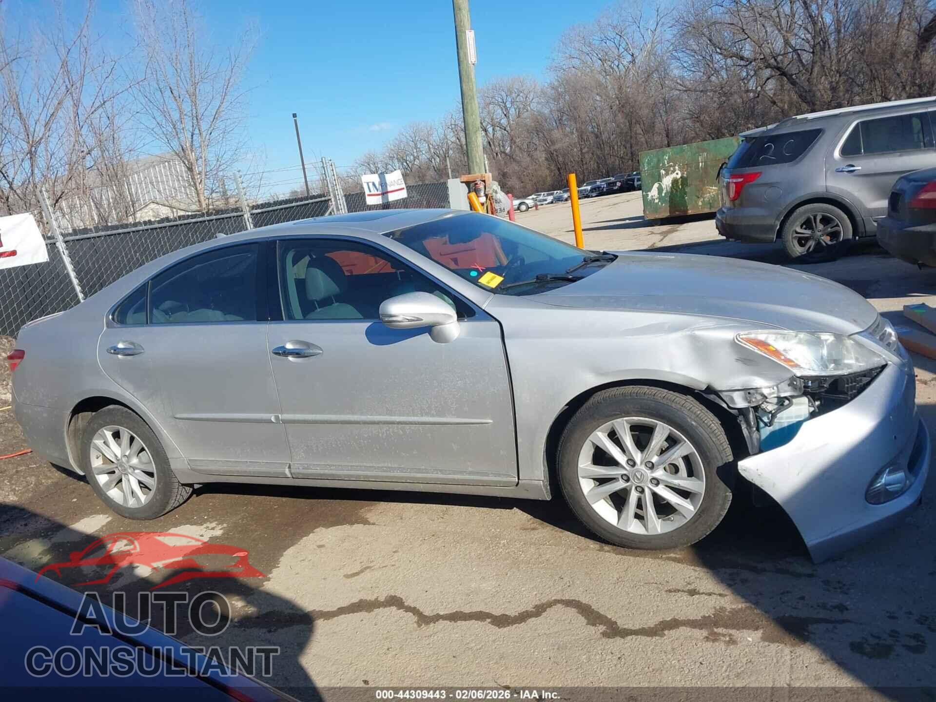 LEXUS ES 350 2011 - JTHBK1EG5B2469248
