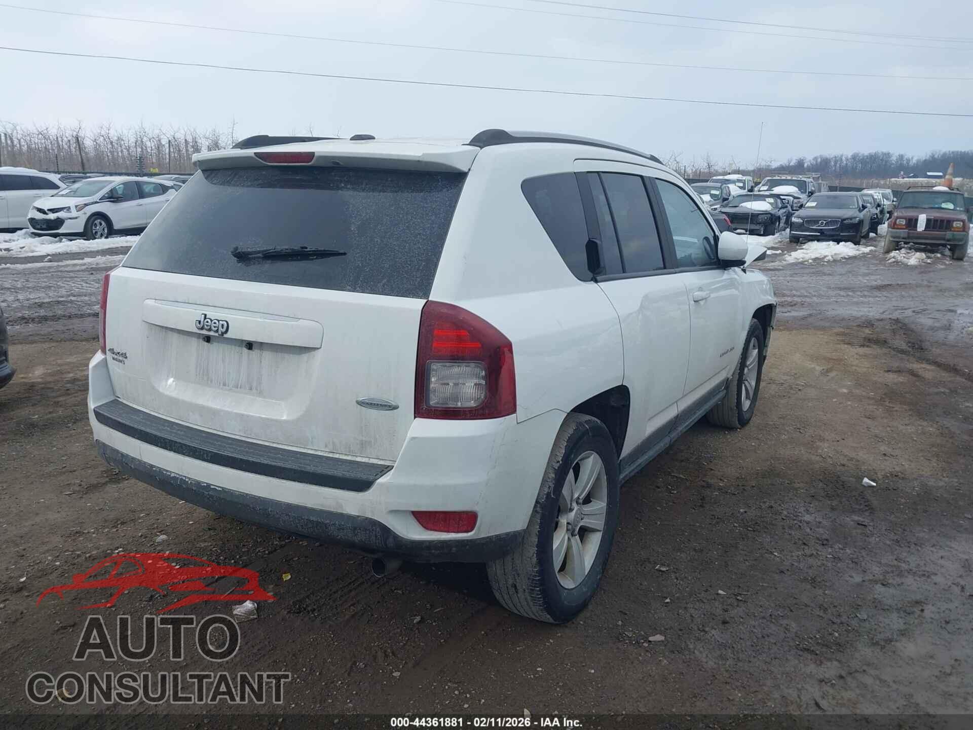 JEEP COMPASS 2017 - 1C4NJDEB2HD167548