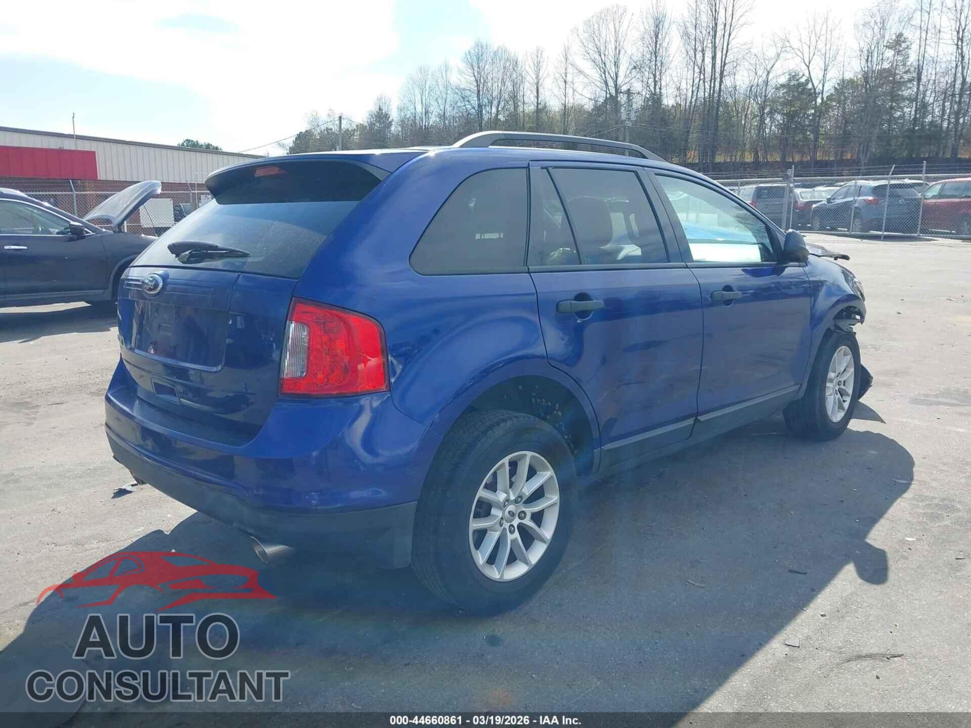 FORD EDGE 2013 - 2FMDK3GC2DBB09038