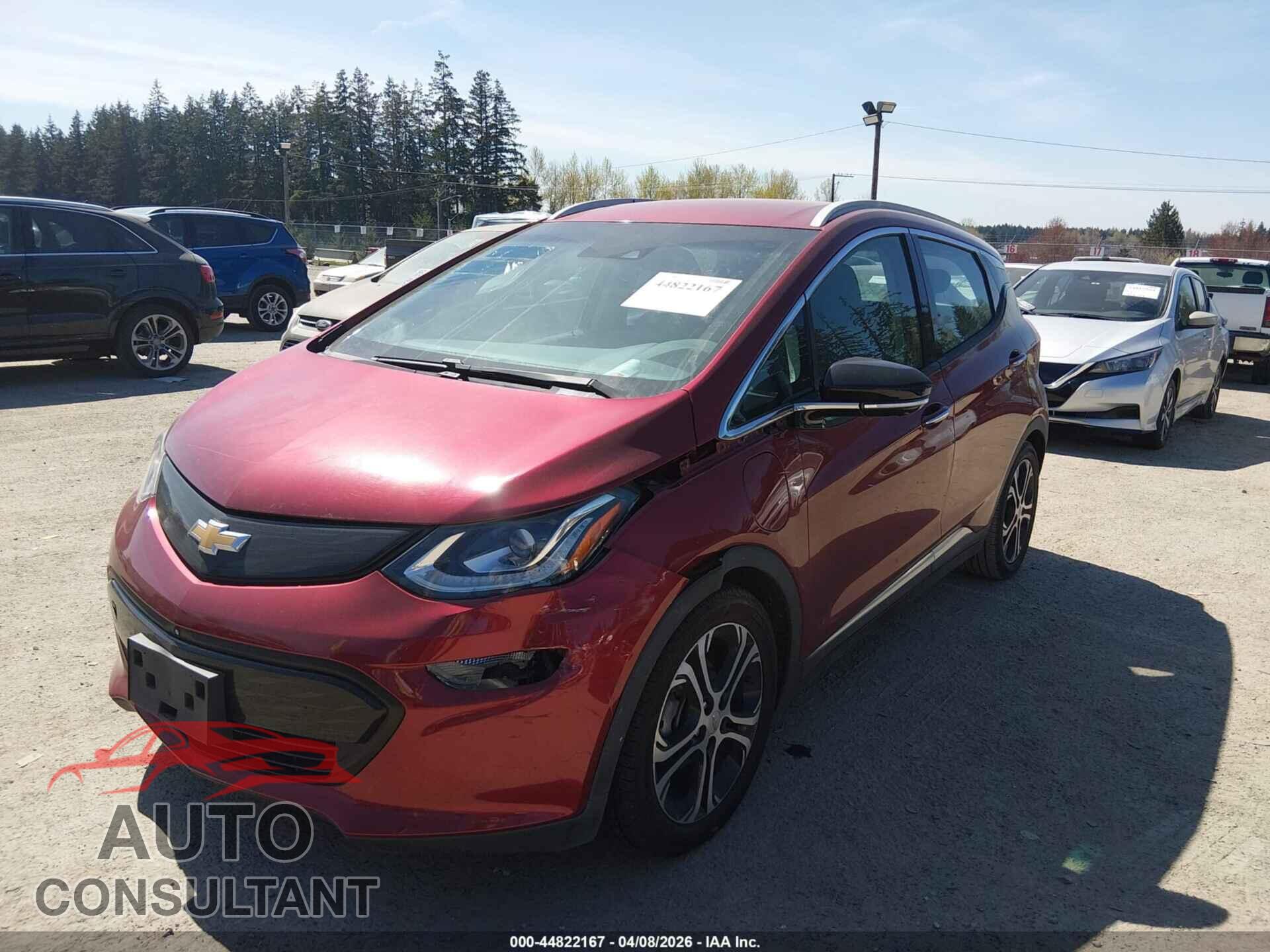 CHEVROLET BOLT EV 2017 - 1G1FX6S06H4150116