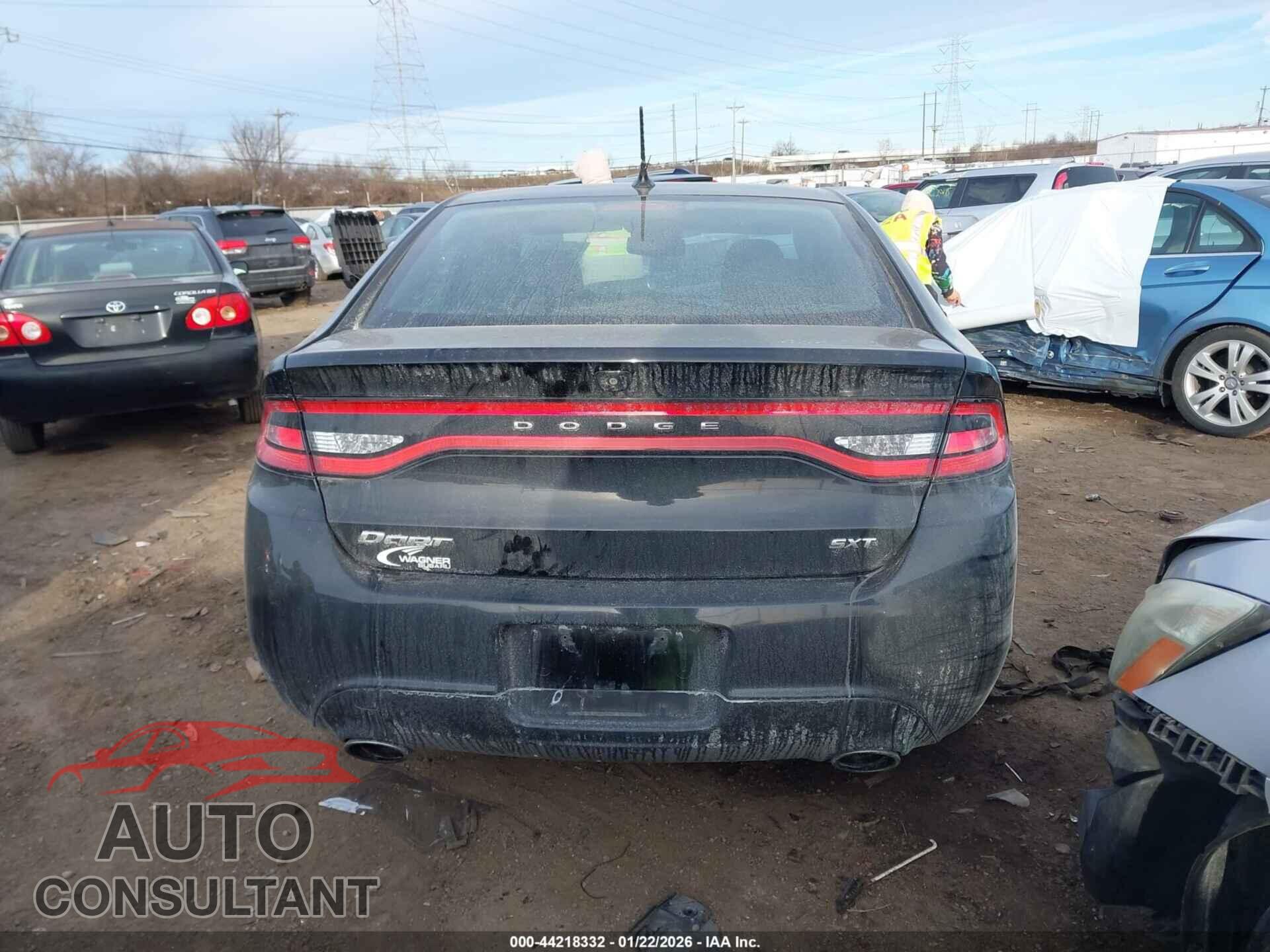 DODGE DART 2013 - 1C3CDFBA8DD343961