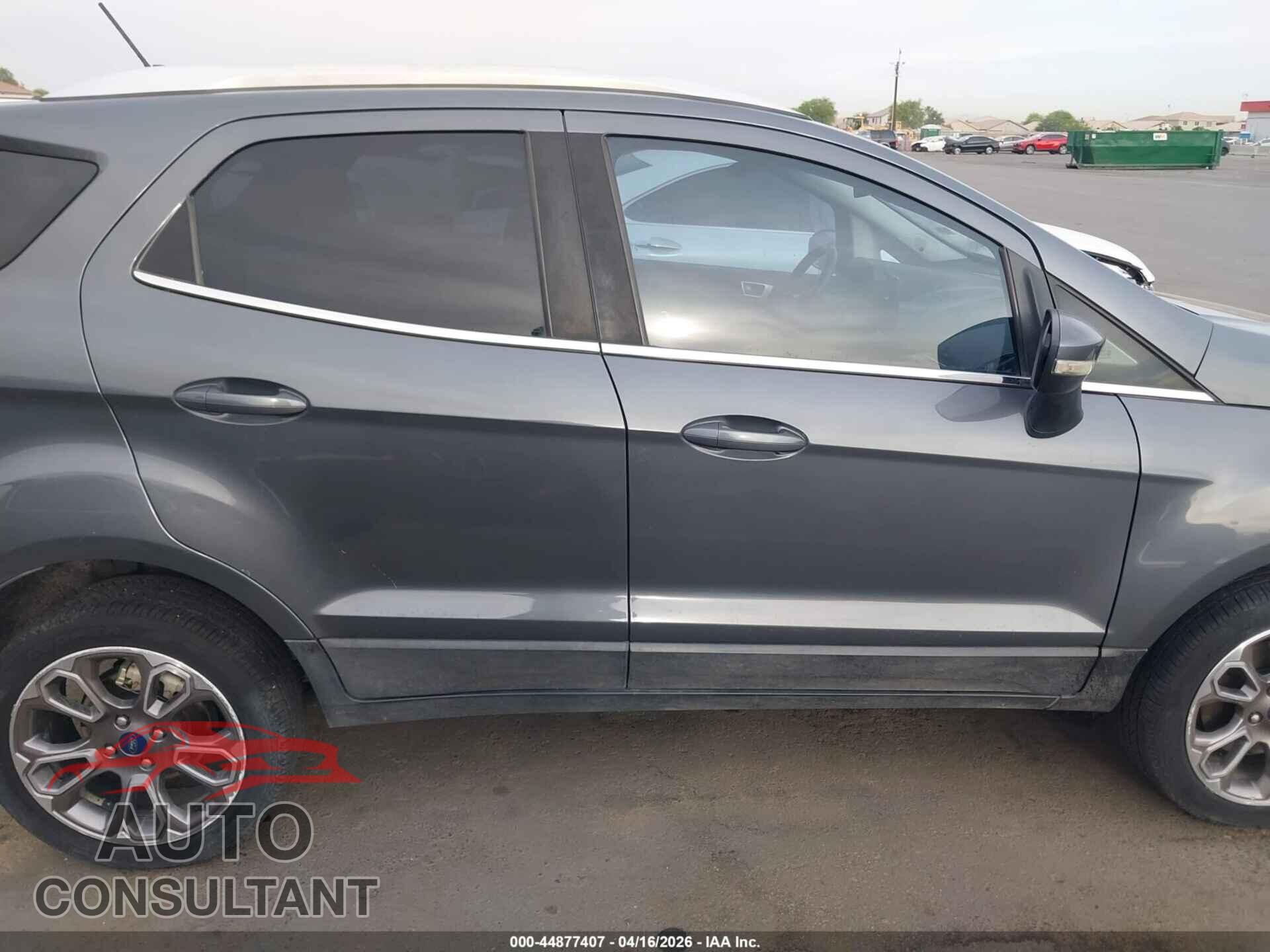 FORD ECOSPORT 2020 - MAJ6S3KL5LC339679