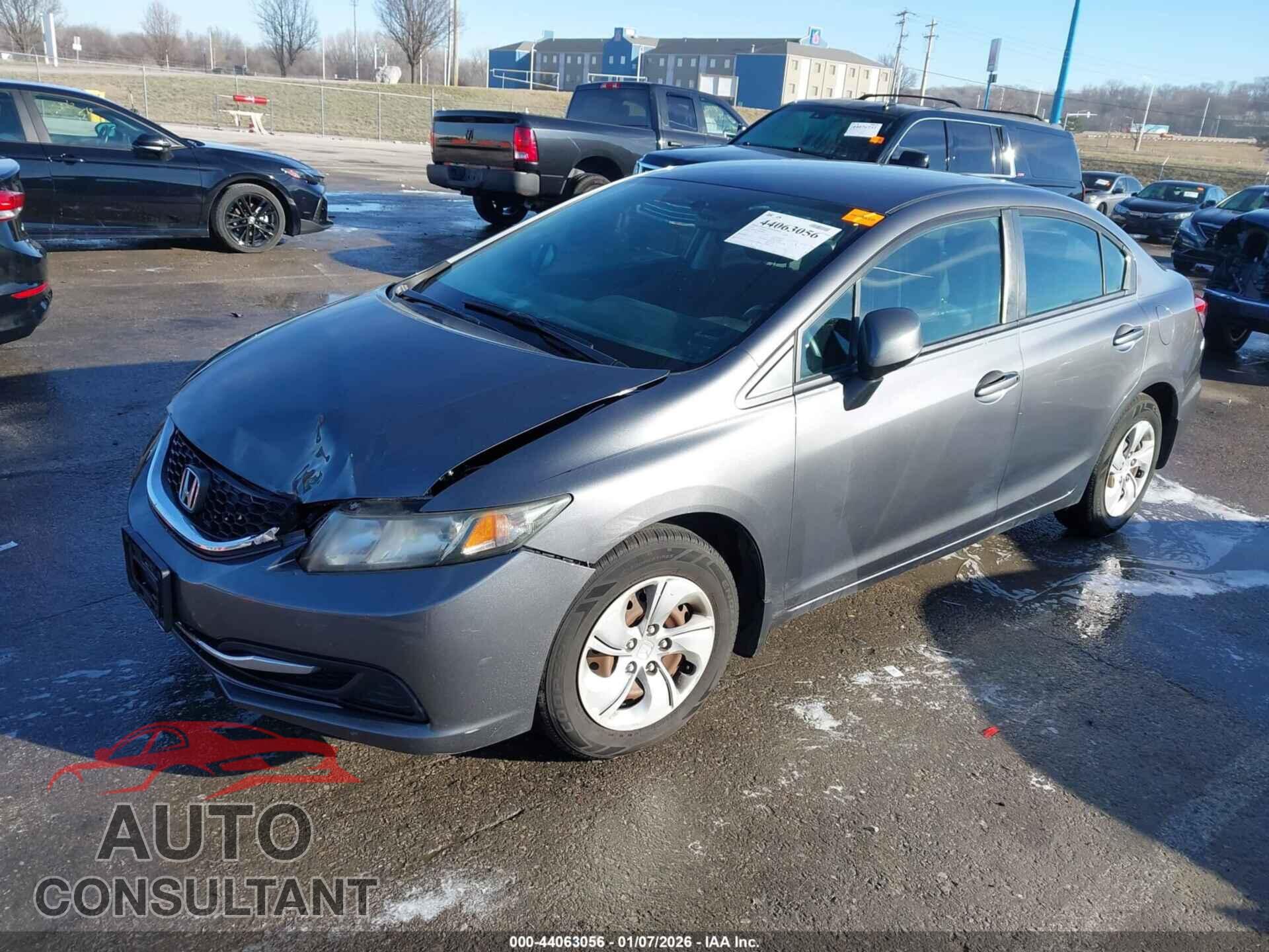 HONDA CIVIC 2013 - 19XFB2F54DE098482