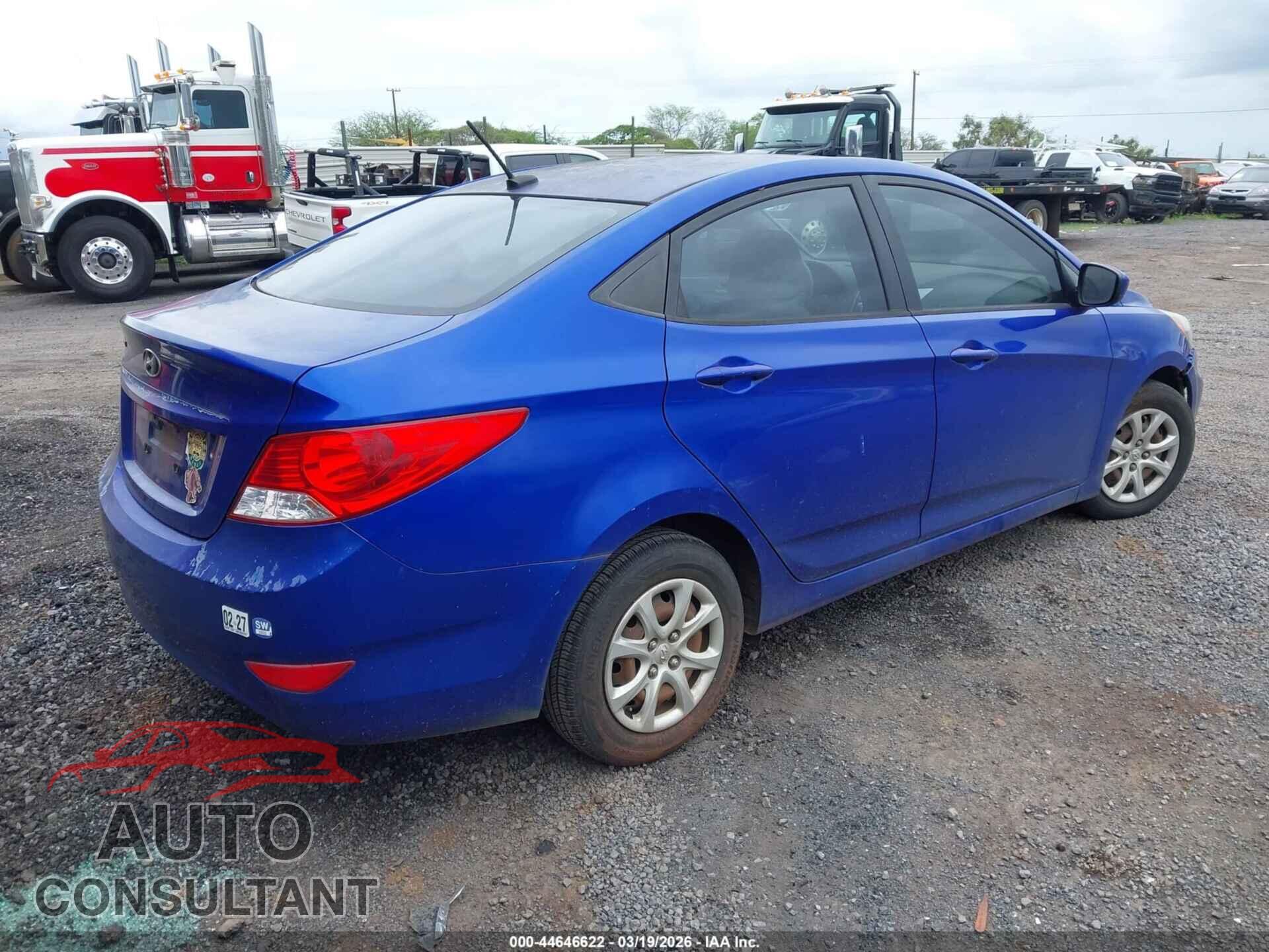 HYUNDAI ACCENT 2014 - KMHCT4AE3EU740336