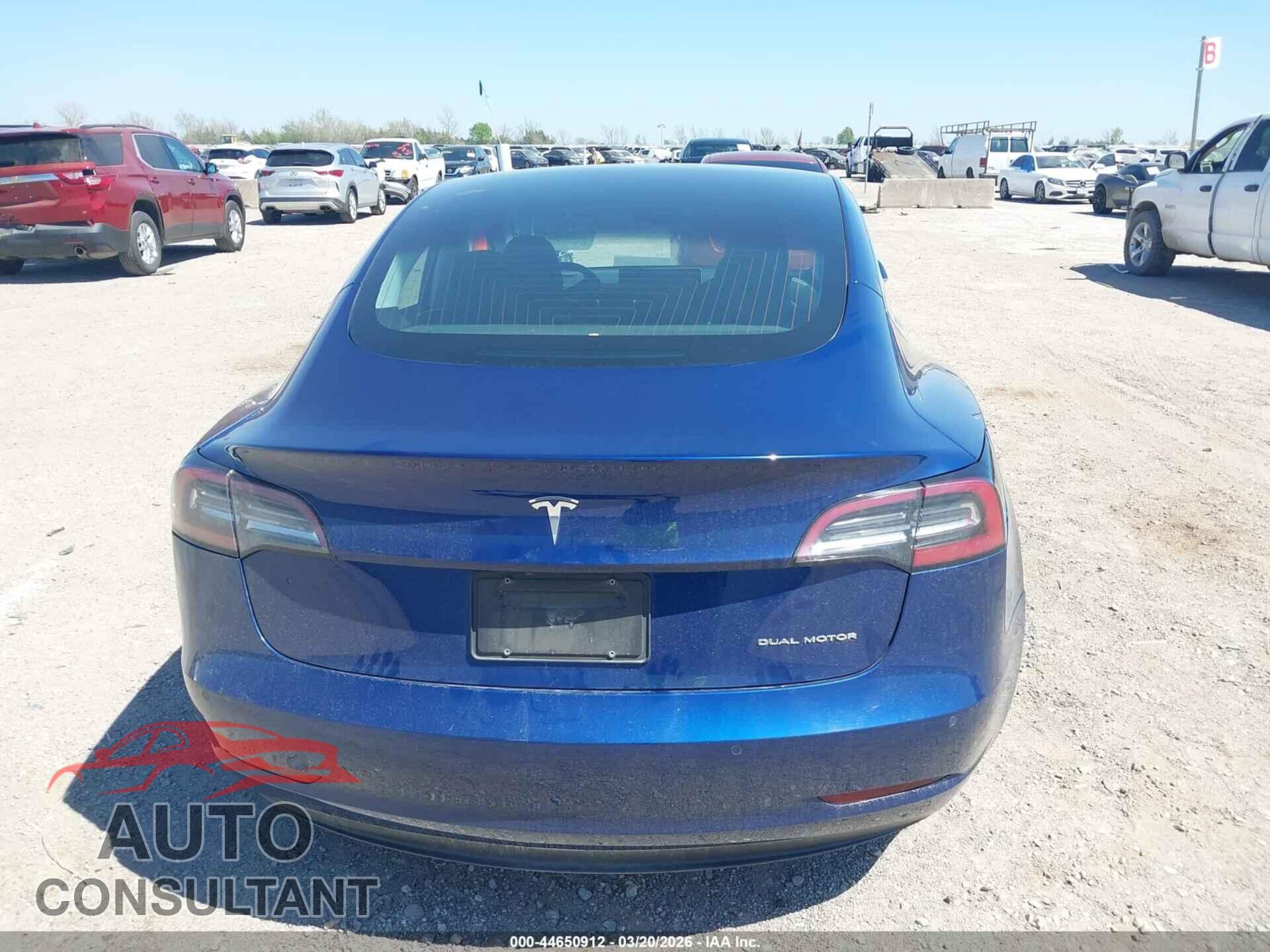 TESLA MODEL 3 2019 - 5YJ3E1EB9KF191470