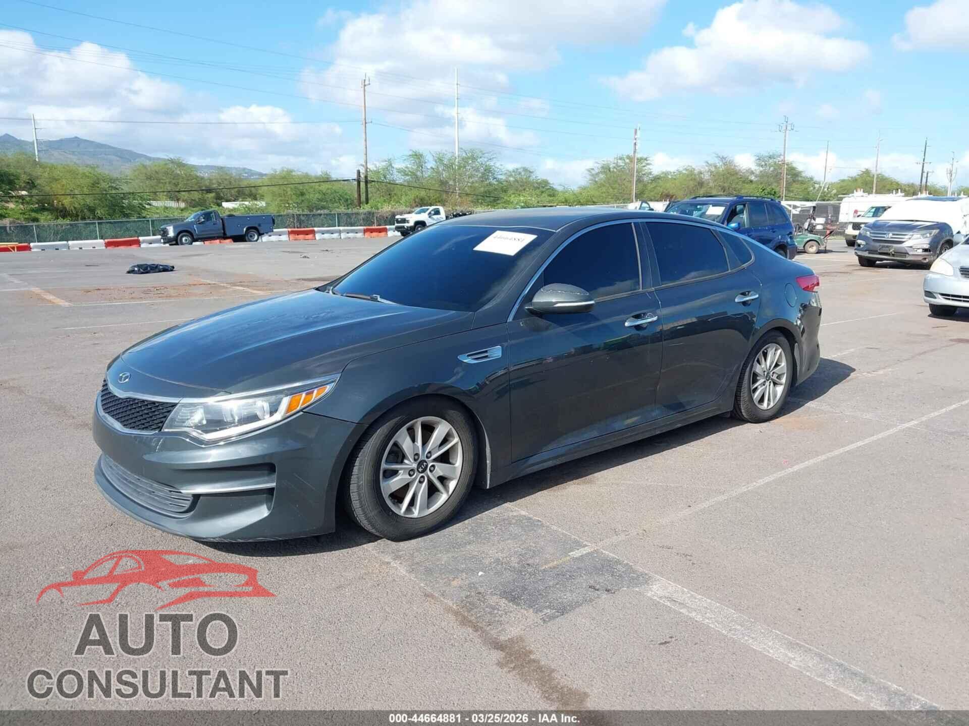 KIA OPTIMA 2016 - KNAGT4L31G5084875