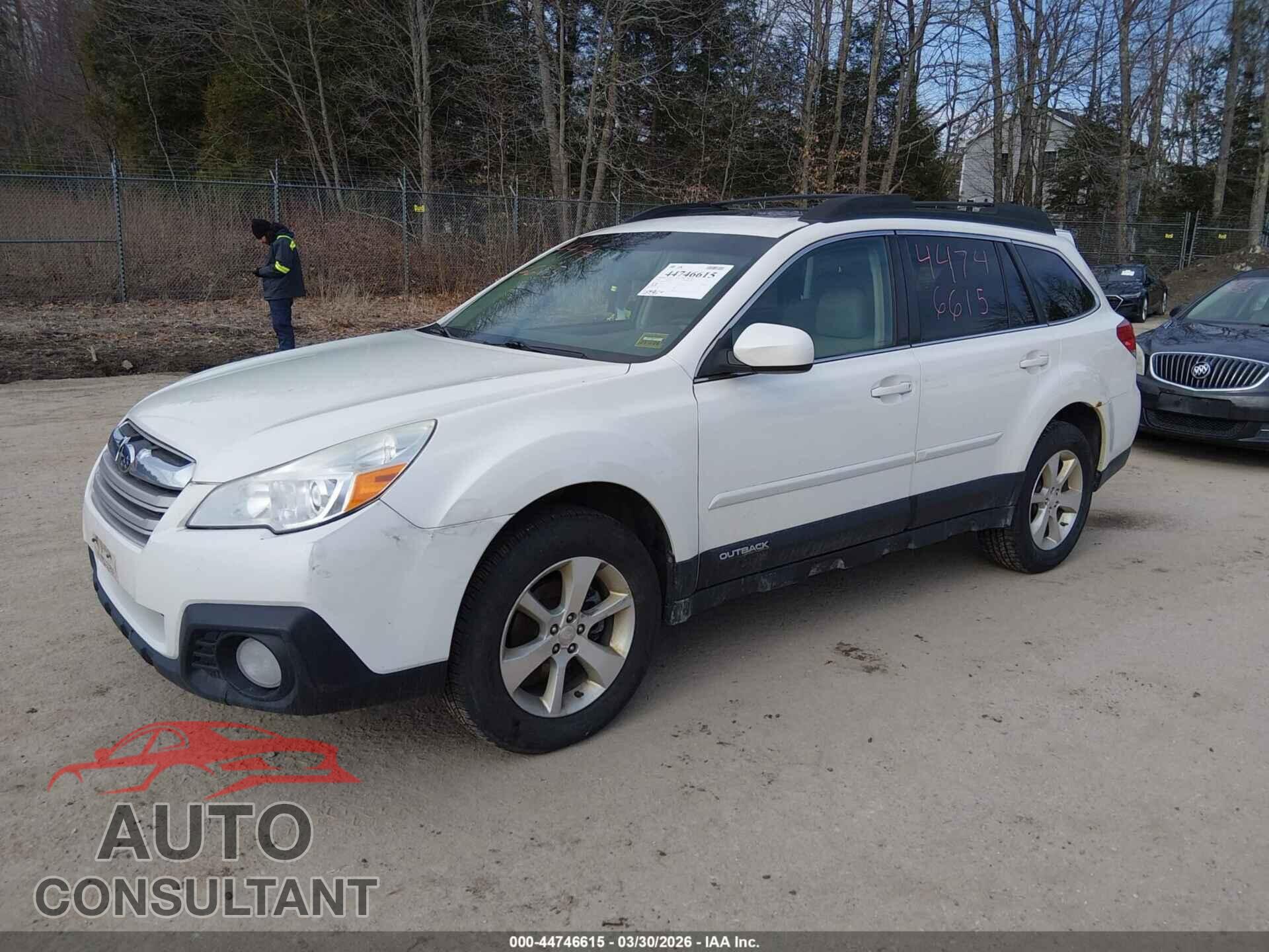 SUBARU OUTBACK 2014 - 4S4BRBLC1E3241793
