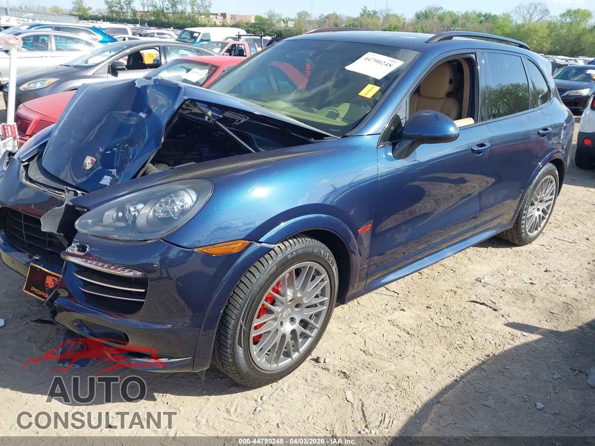 PORSCHE CAYENNE 2013 - WP1AD2A22DLA78349