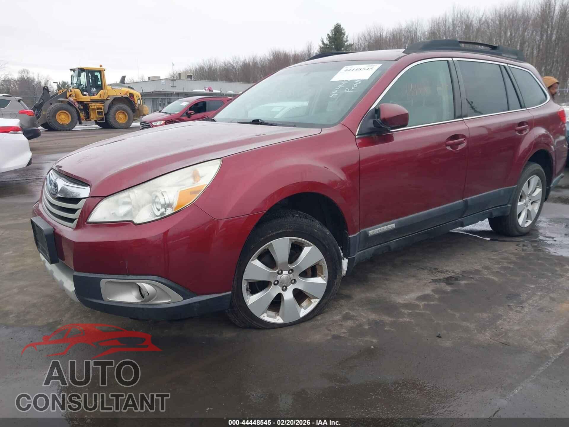 SUBARU OUTBACK 2011 - 4S4BRBKC9B3400069