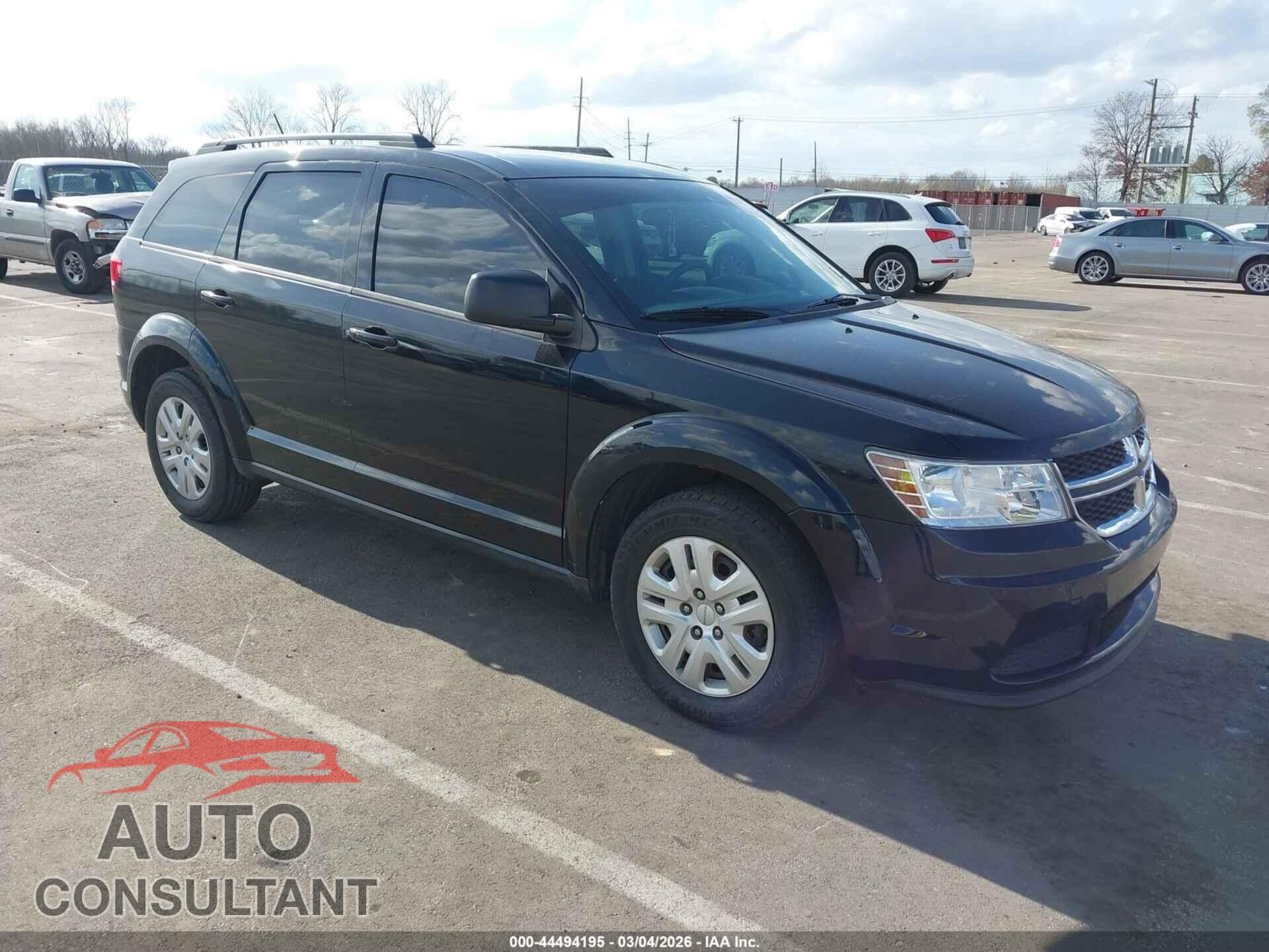 DODGE JOURNEY 2017 - 3C4PDCAB7HT707857