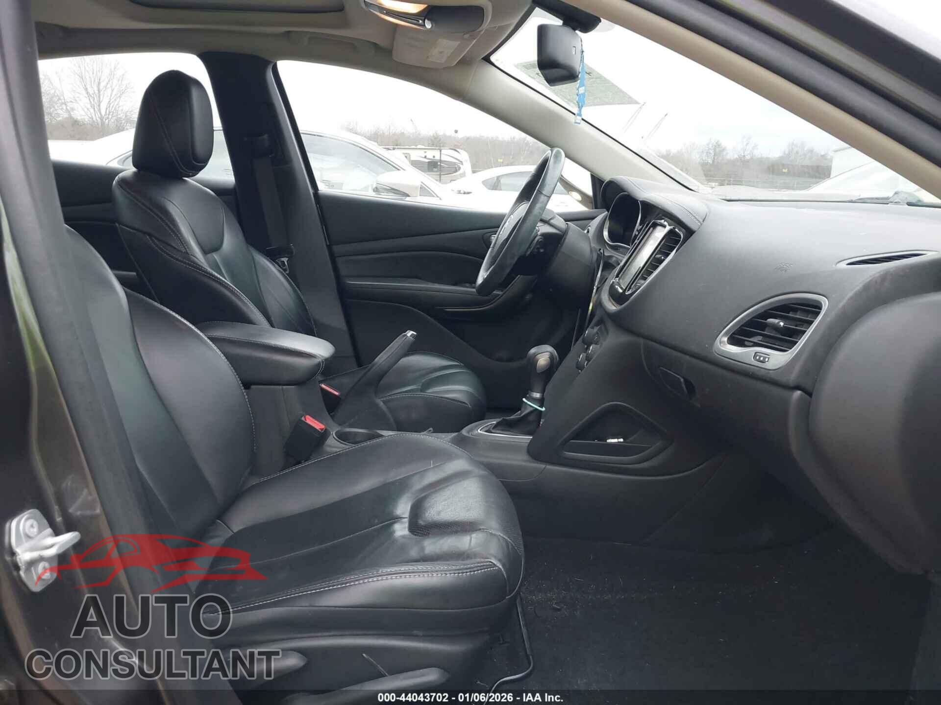 DODGE DART 2016 - 1C3CDFCBXGD728384