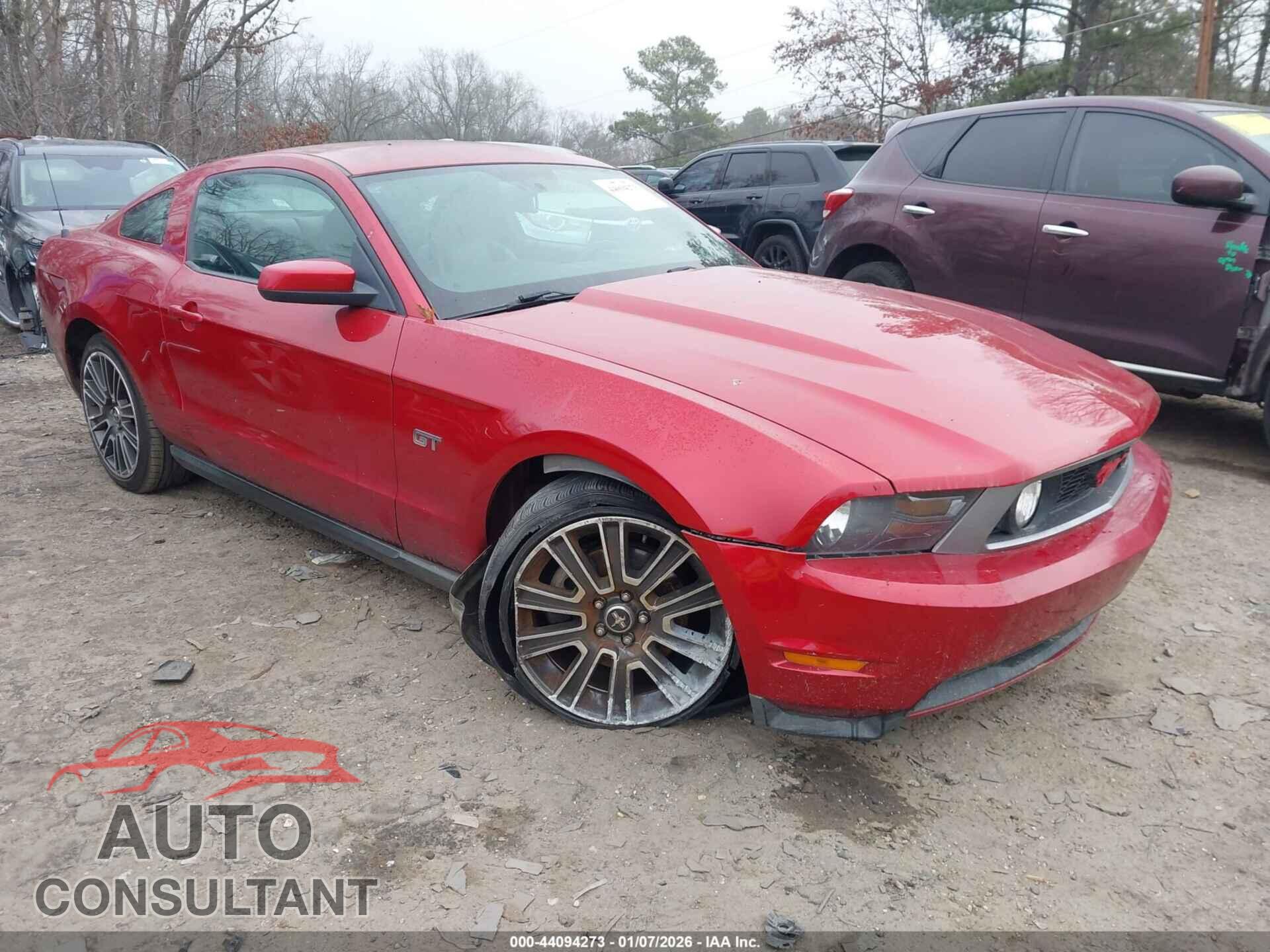 FORD MUSTANG 2010 - 1ZVBP8CH0A5166640
