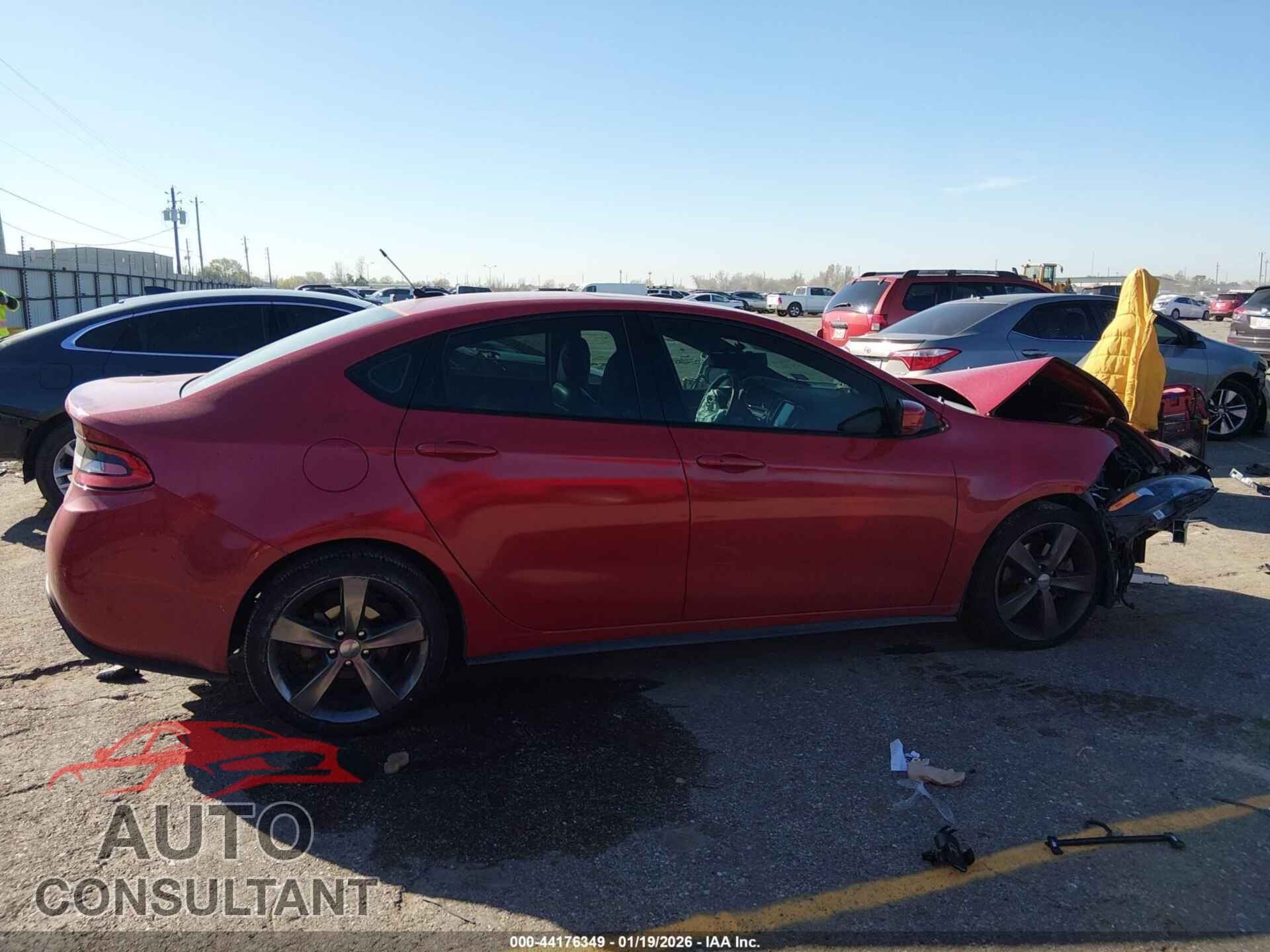 DODGE DART 2015 - 1C3CDFEB5FD141506