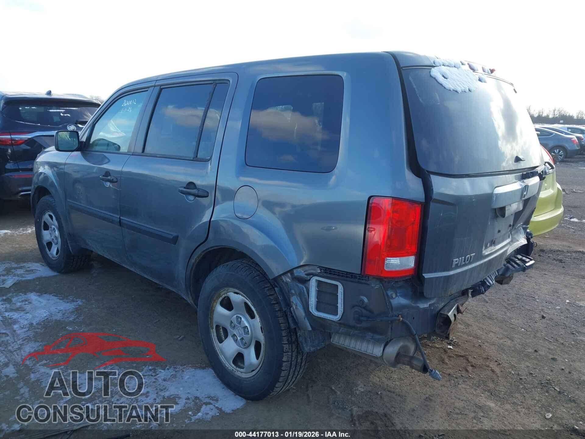HONDA PILOT 2011 - 5FNYF4H28BB003294