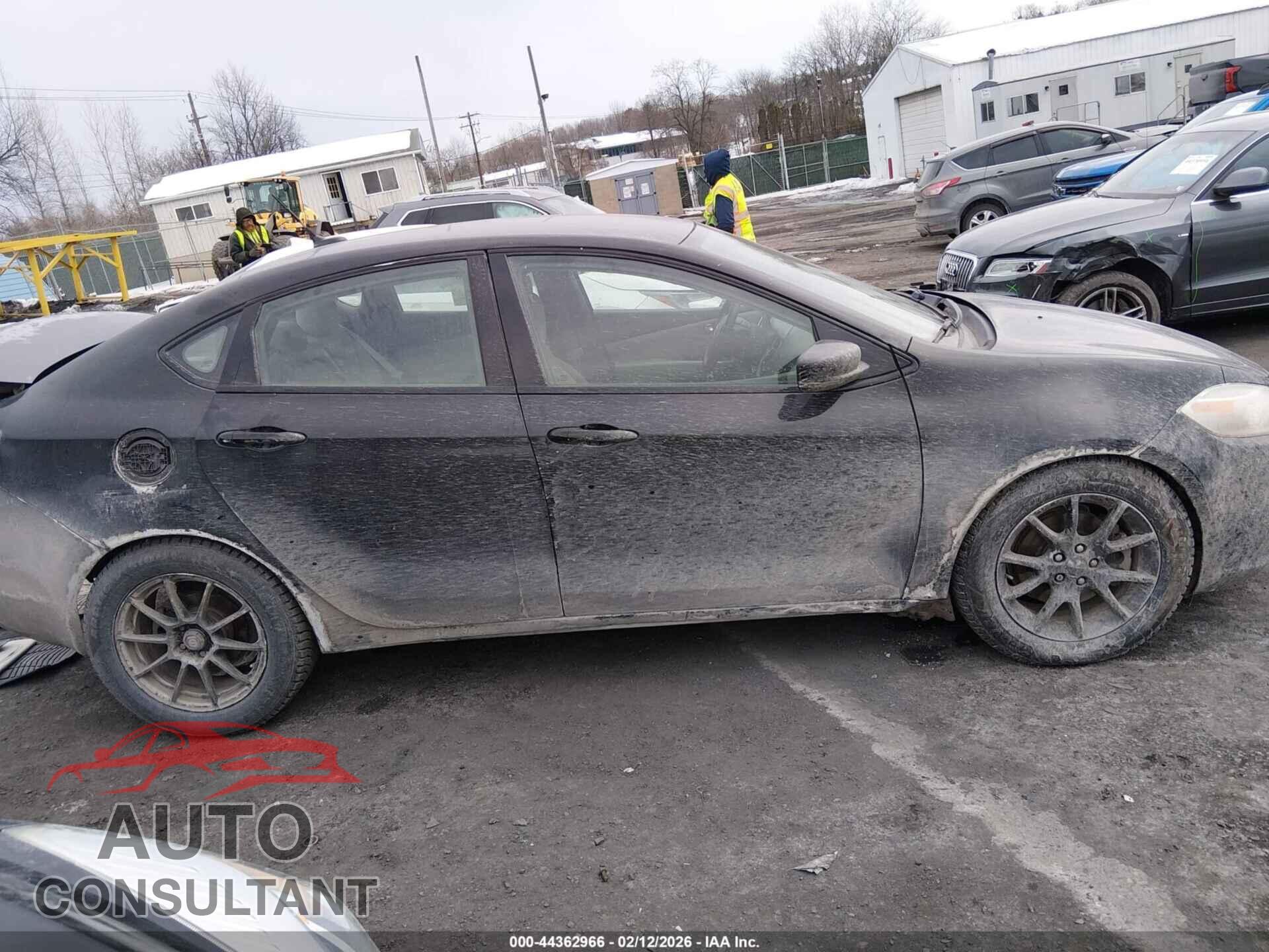 DODGE DART 2013 - 1C3CDFBA9DD209749