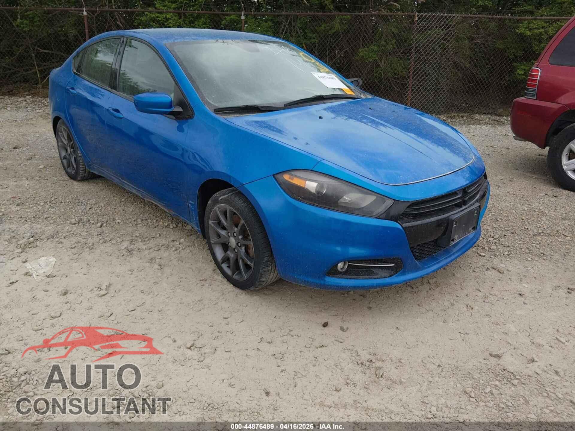 DODGE DART 2016 - 1C3CDFBB5GD518003