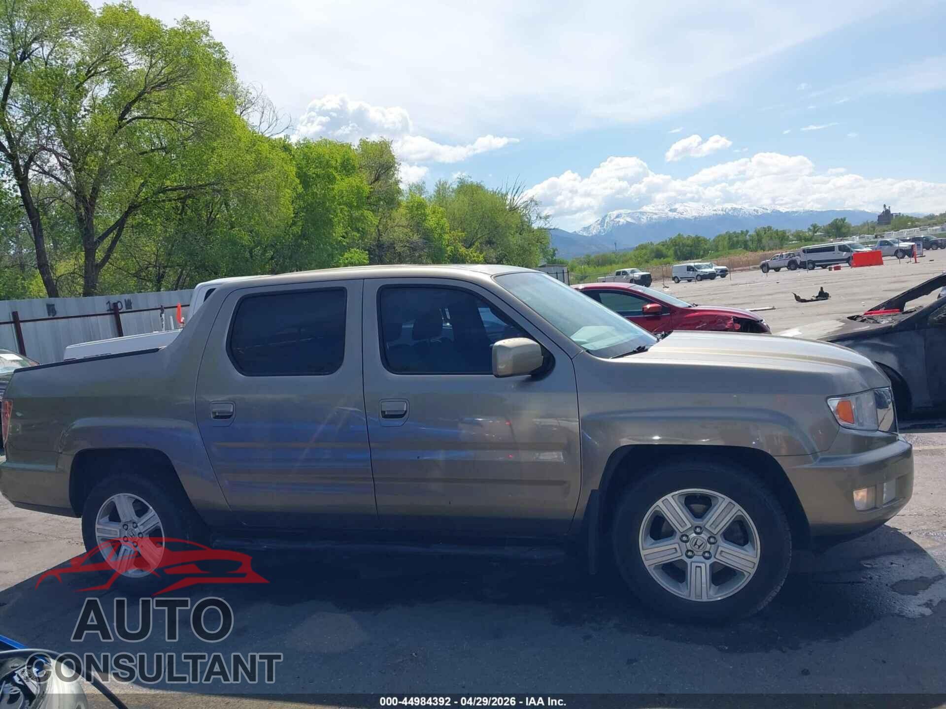 HONDA RIDGELINE 2011 - 5FPYK1F51BB008772