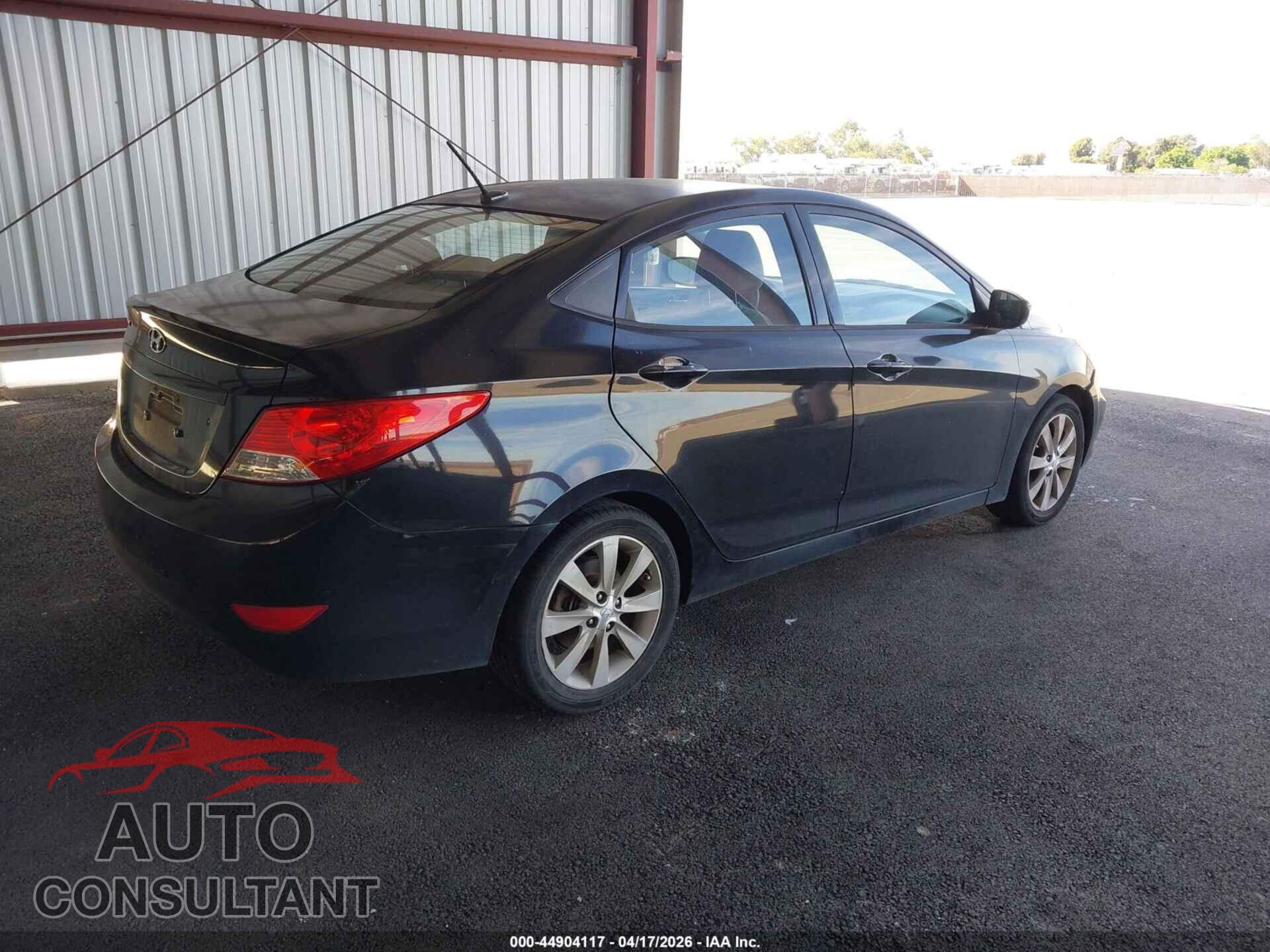 HYUNDAI ACCENT 2012 - KMHCU4AE3CU076260